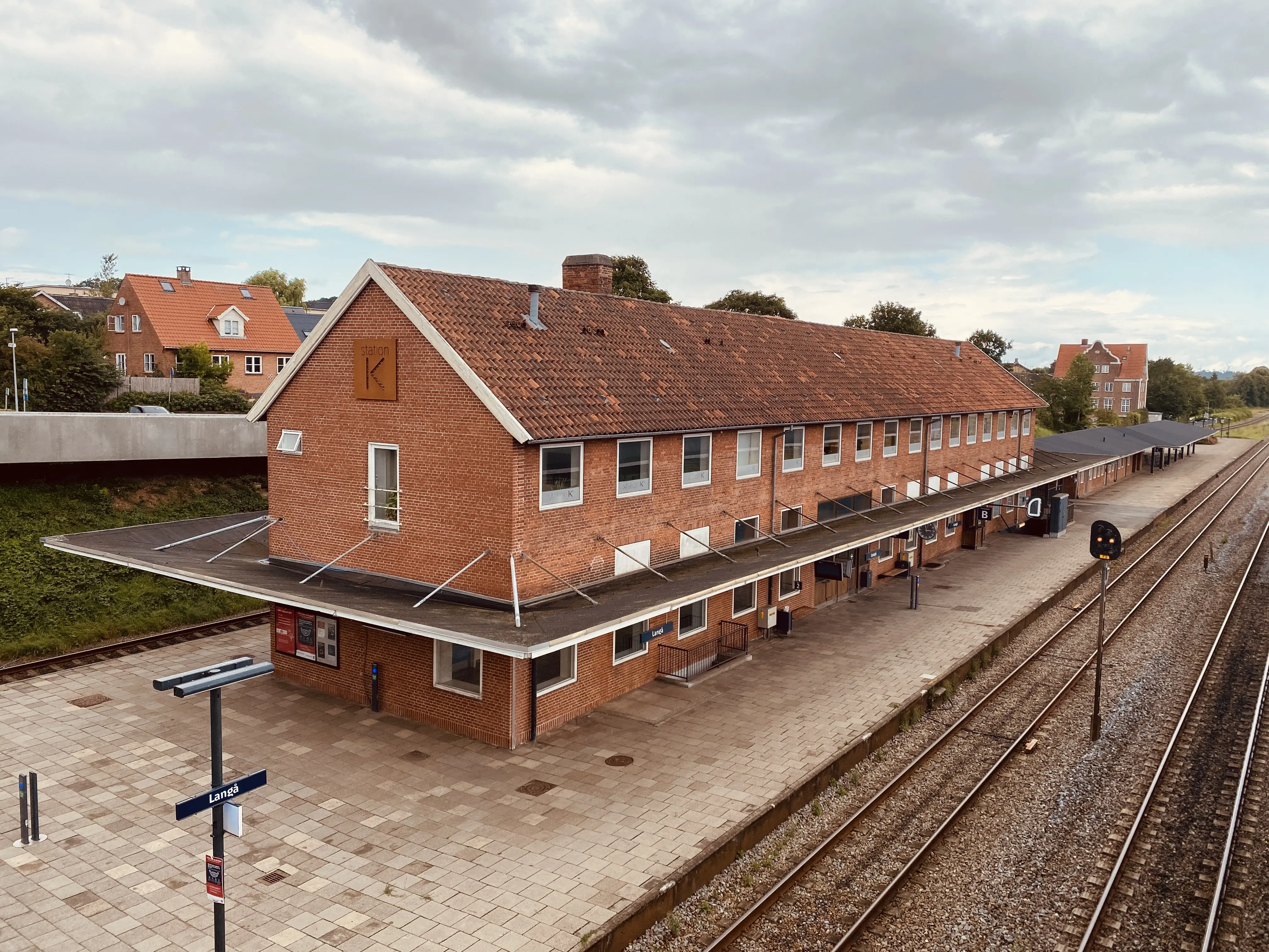 Billede af Langå Station. Billede af Langå Station.