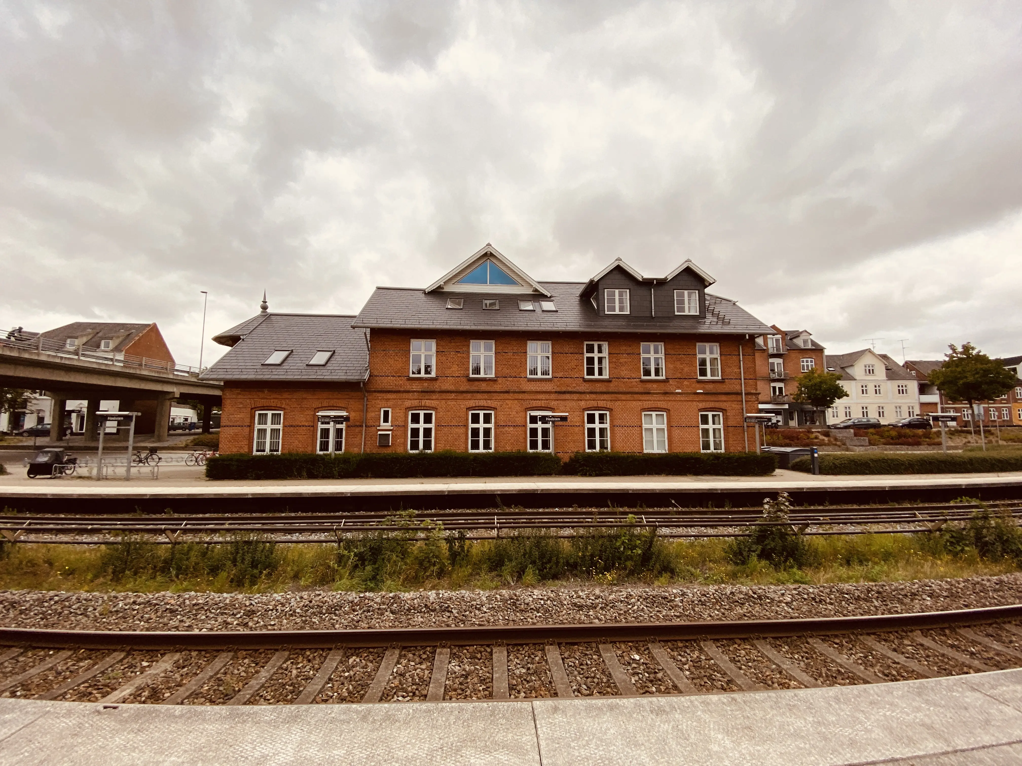 Billede af Hadsten Station.