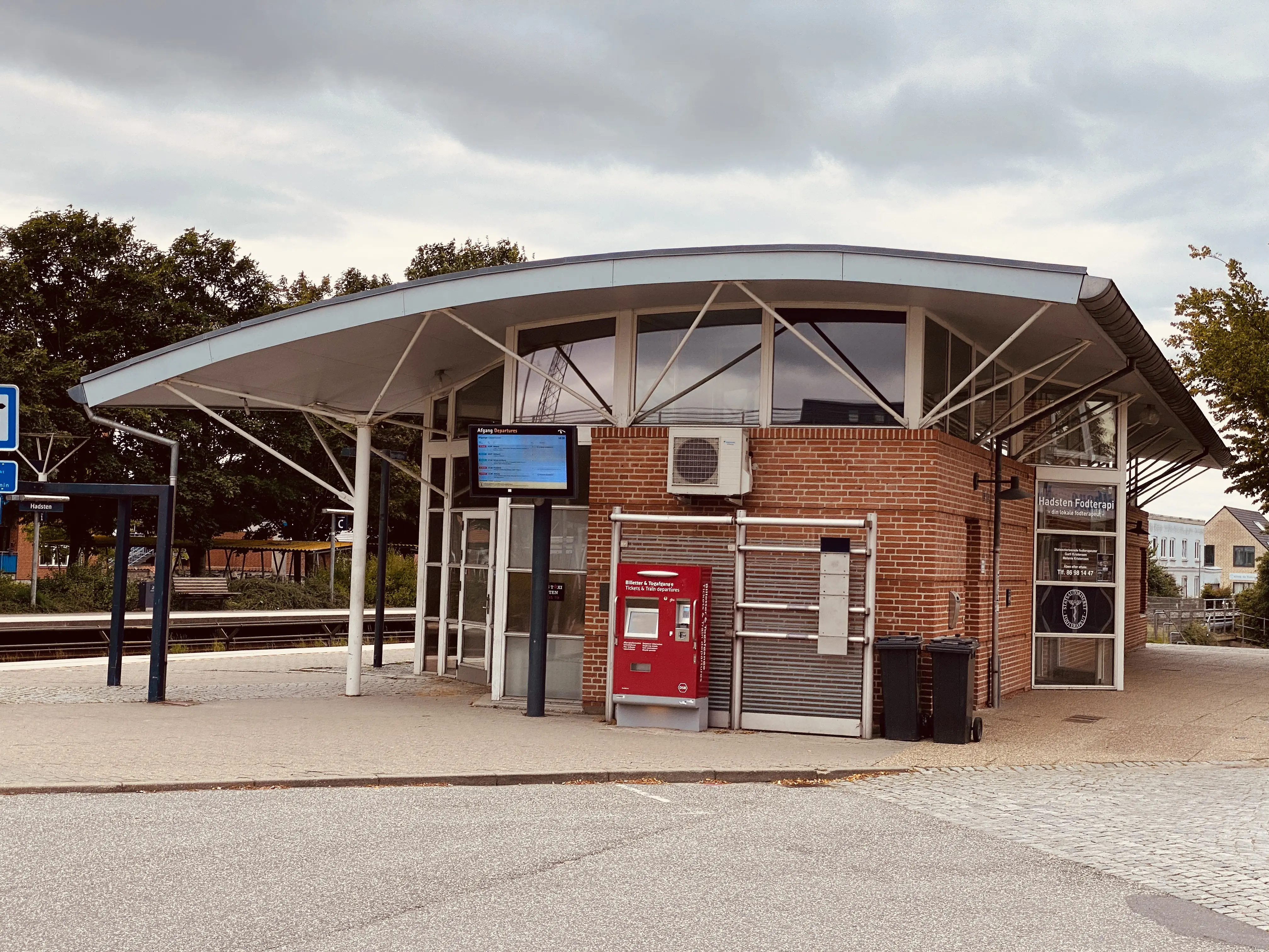 Billede af Hadsten Station. Billede af Hadsten Station.