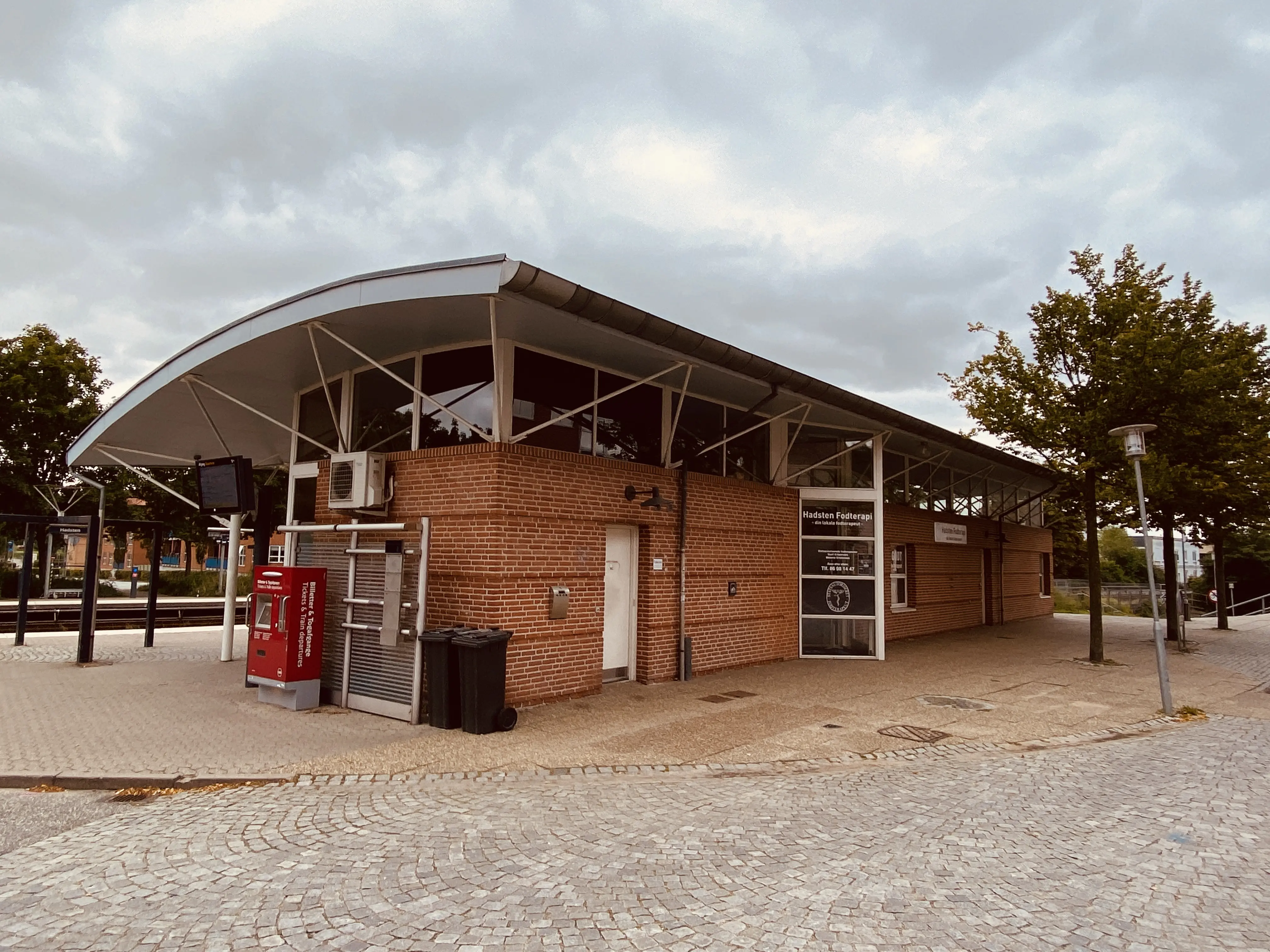Billede af Hadsten Station. Billede af Hadsten Station.