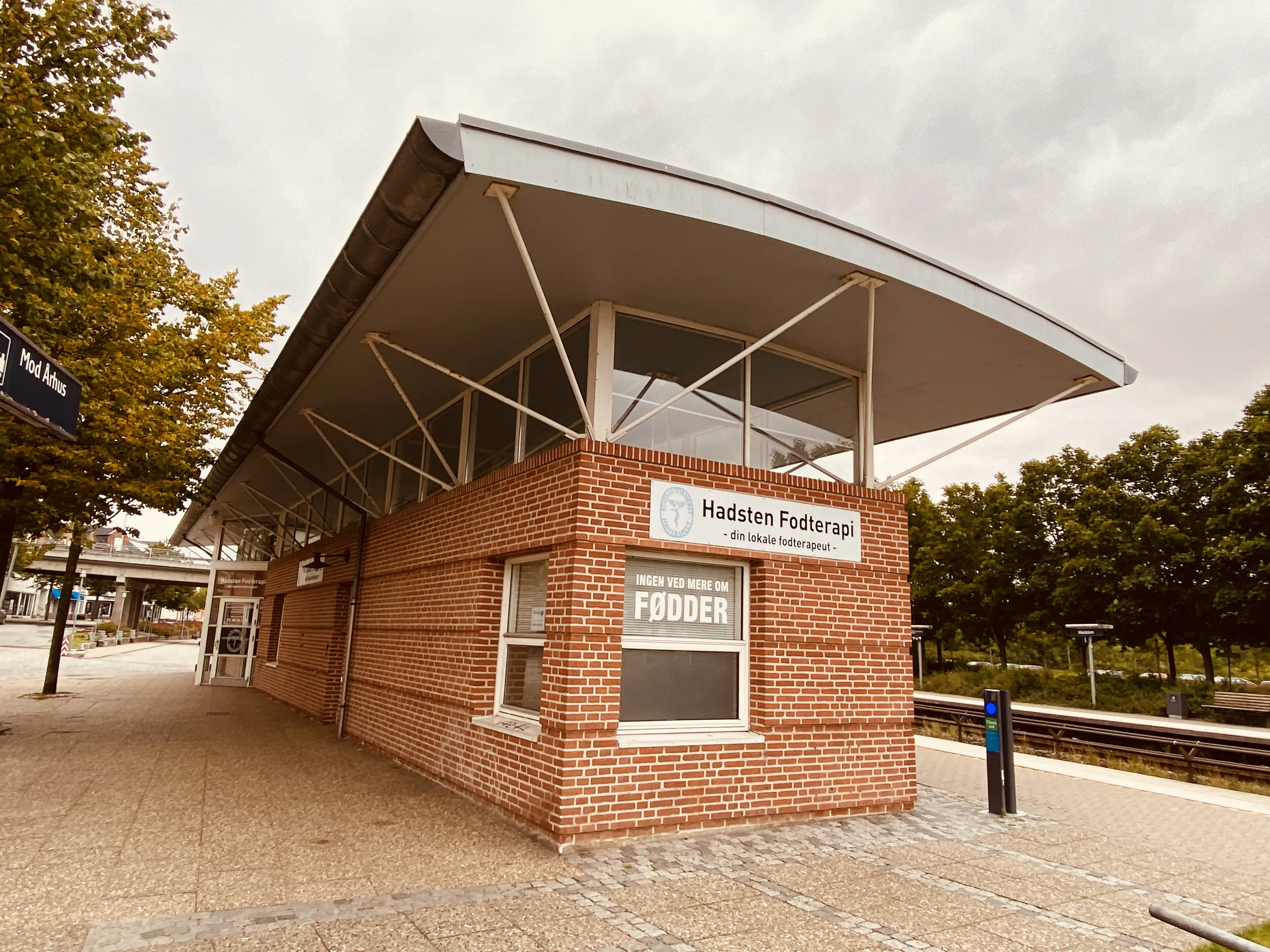 Billede af Hadsten Station. Billede af Hadsten Station.