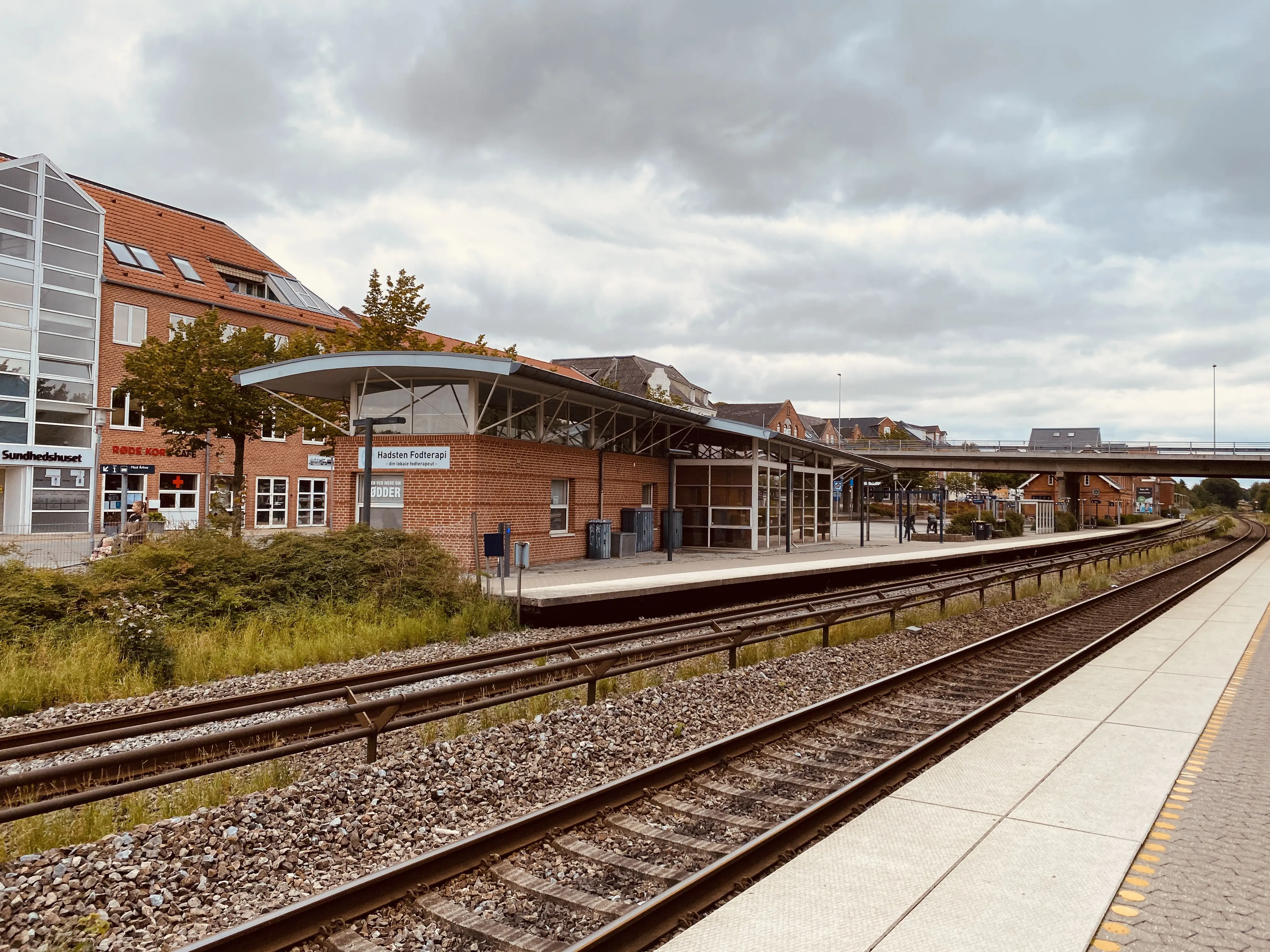 Billede af Hadsten Station. Billede af Hadsten Station.