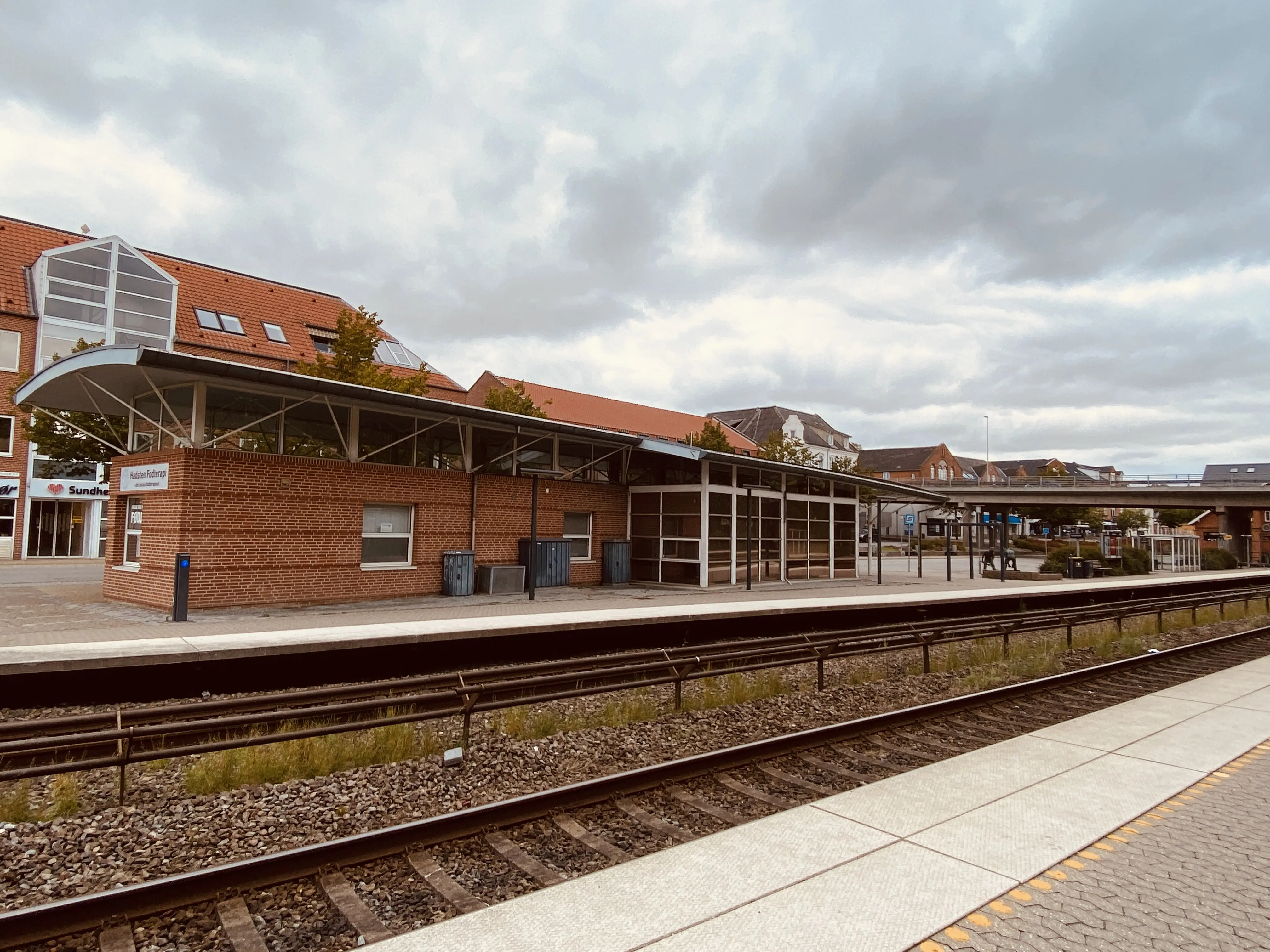 Billede af Hadsten Station. Billede af Hadsten Station.