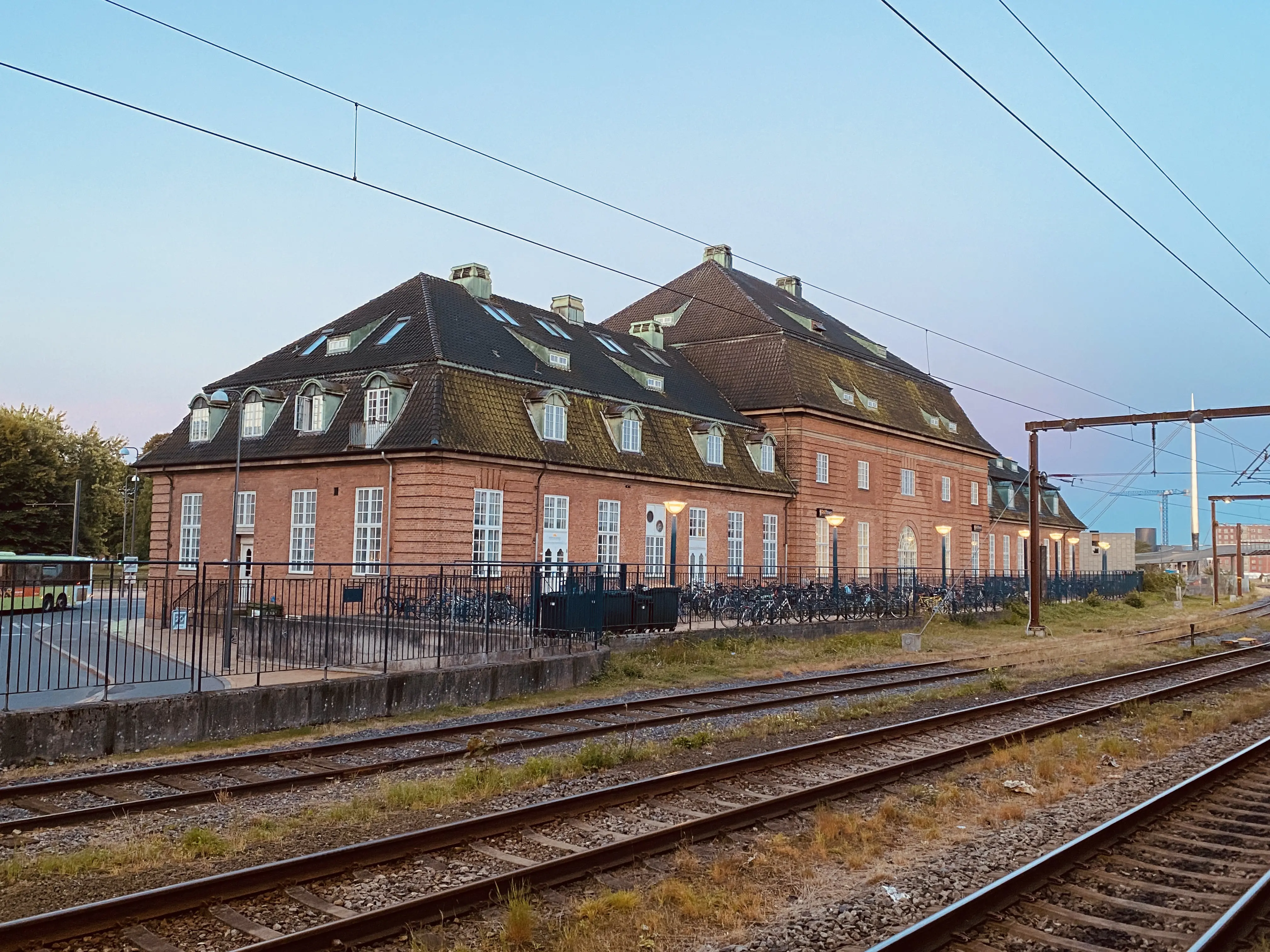 Billede af Odense Banegård.