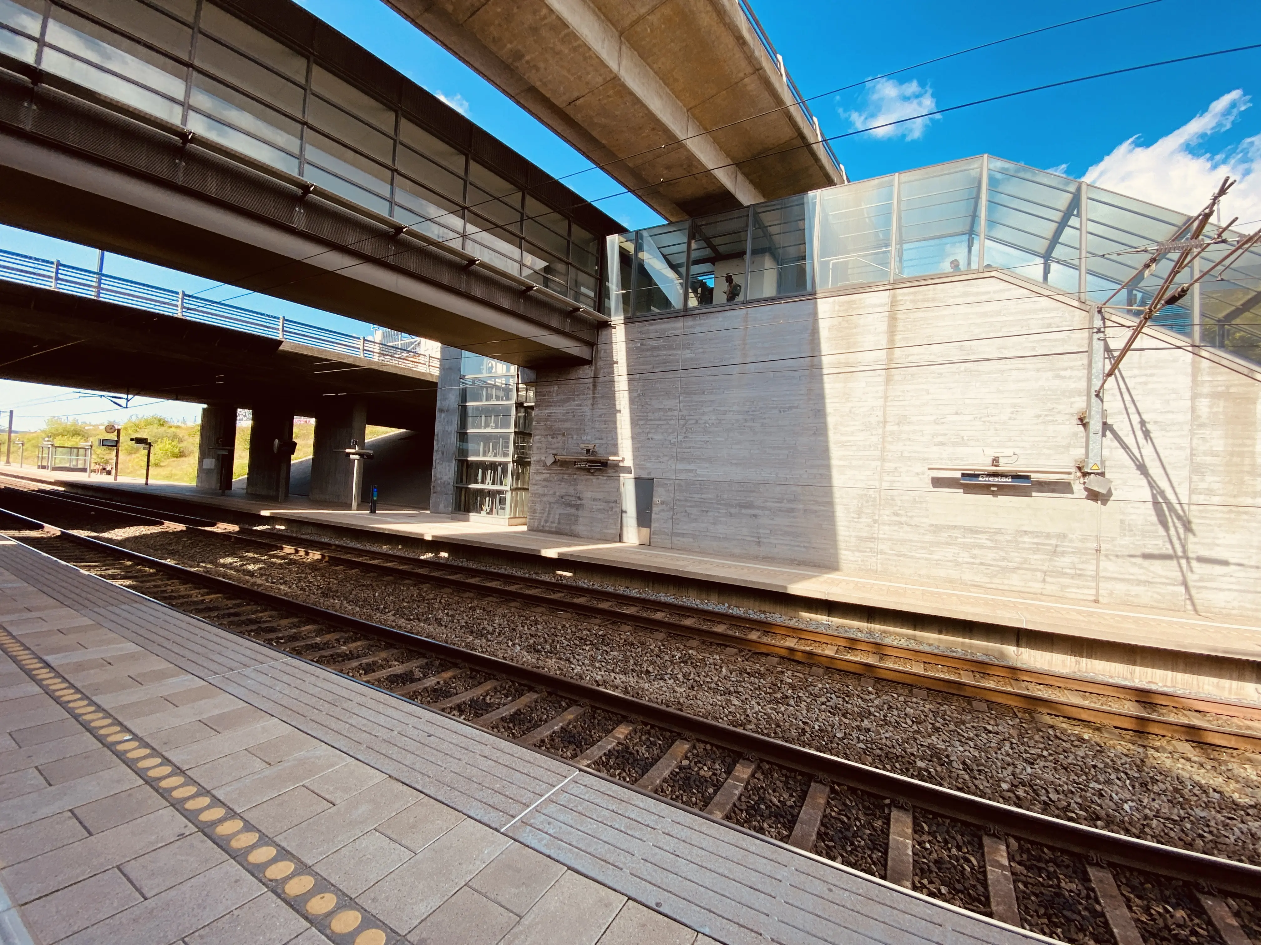 Billede af Ørestad Trinbræt. Billede af Ørestad Trinbræt.