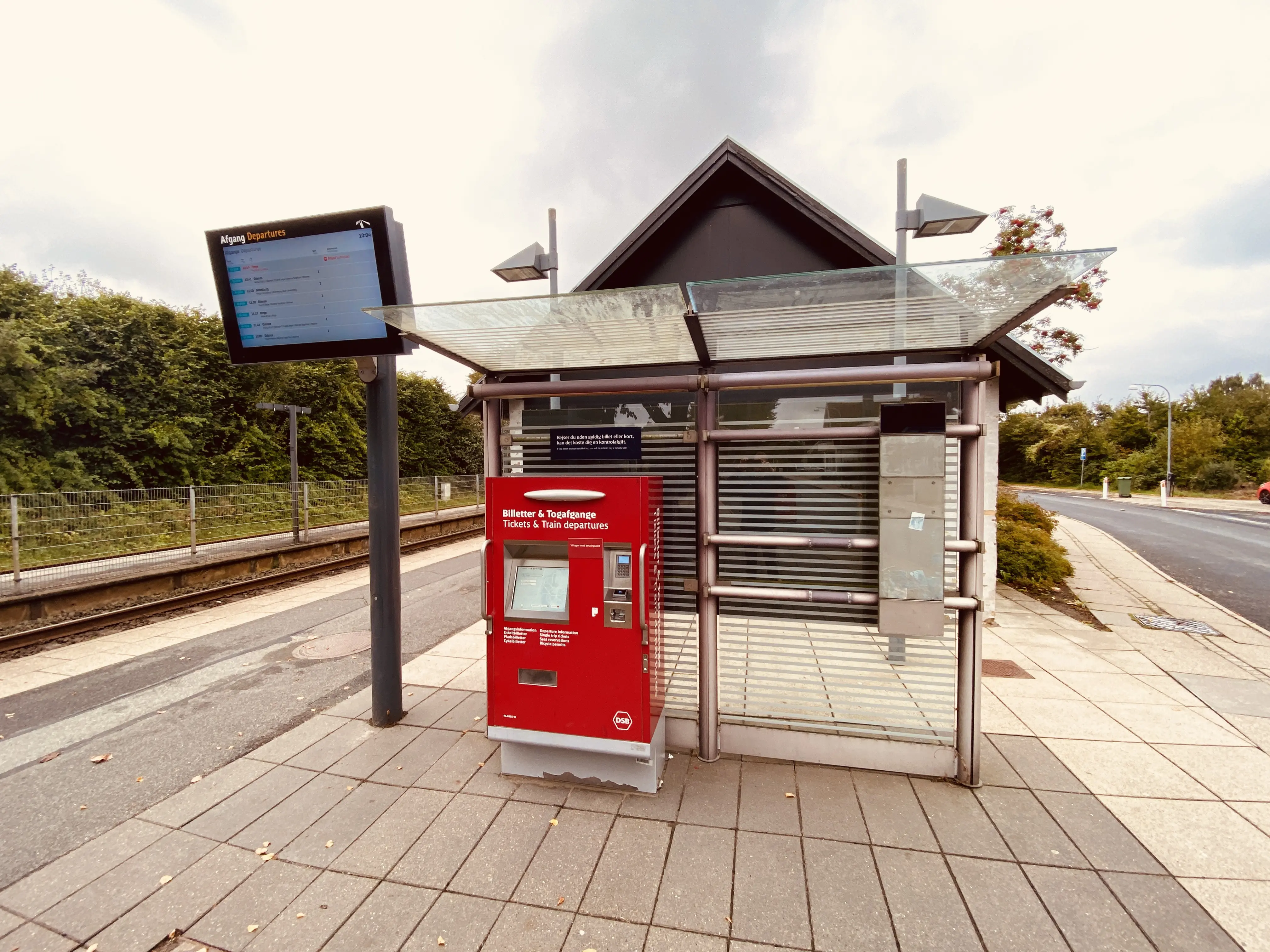 Billede af Årslev Station.