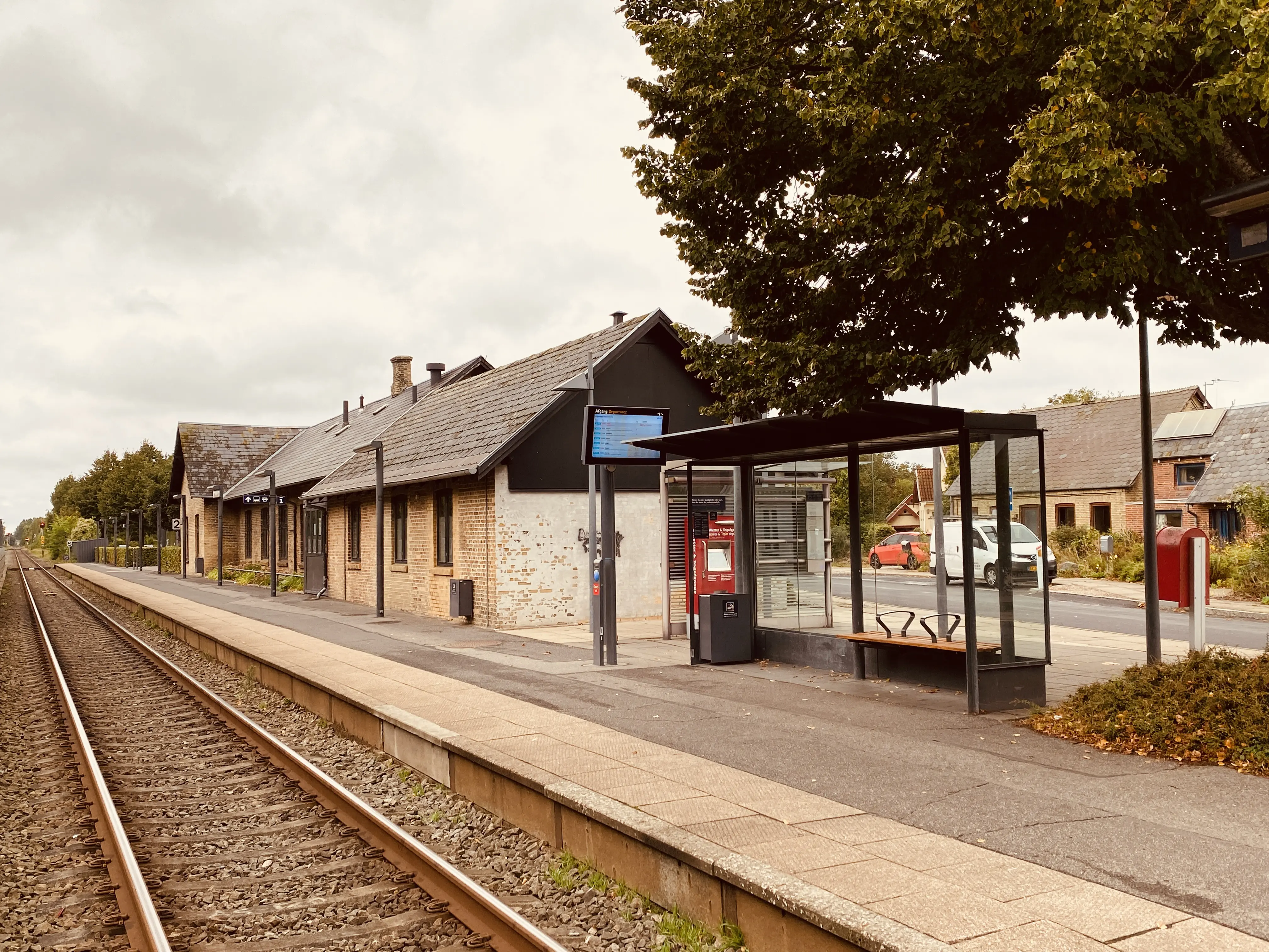 Billede af Årslev Station. Billede af Årslev Station.