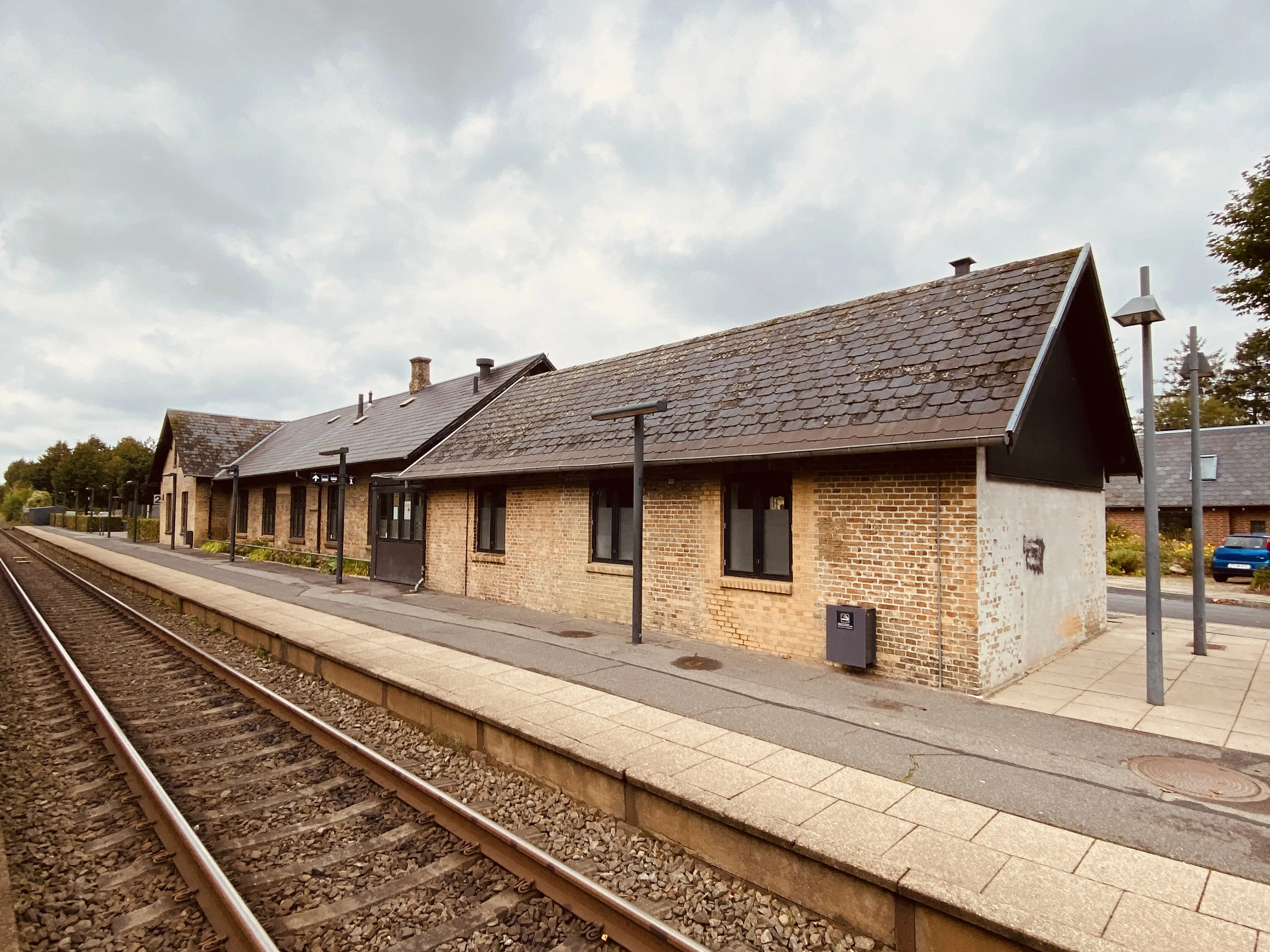 Billede af Årslev Station.