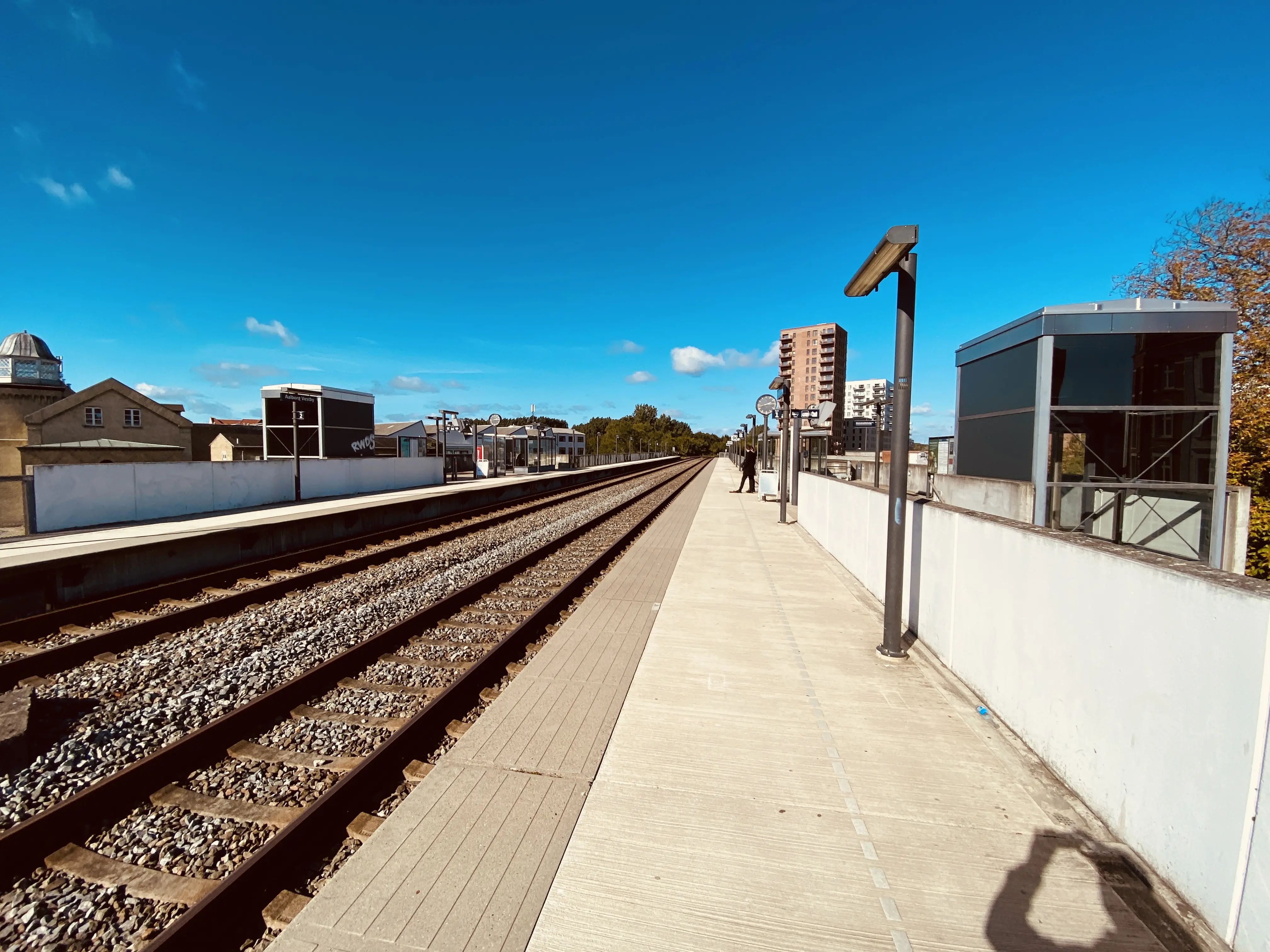 Billede af Aalborg Vestby Trinbræt. Billede af Aalborg Vestby Trinbræt.