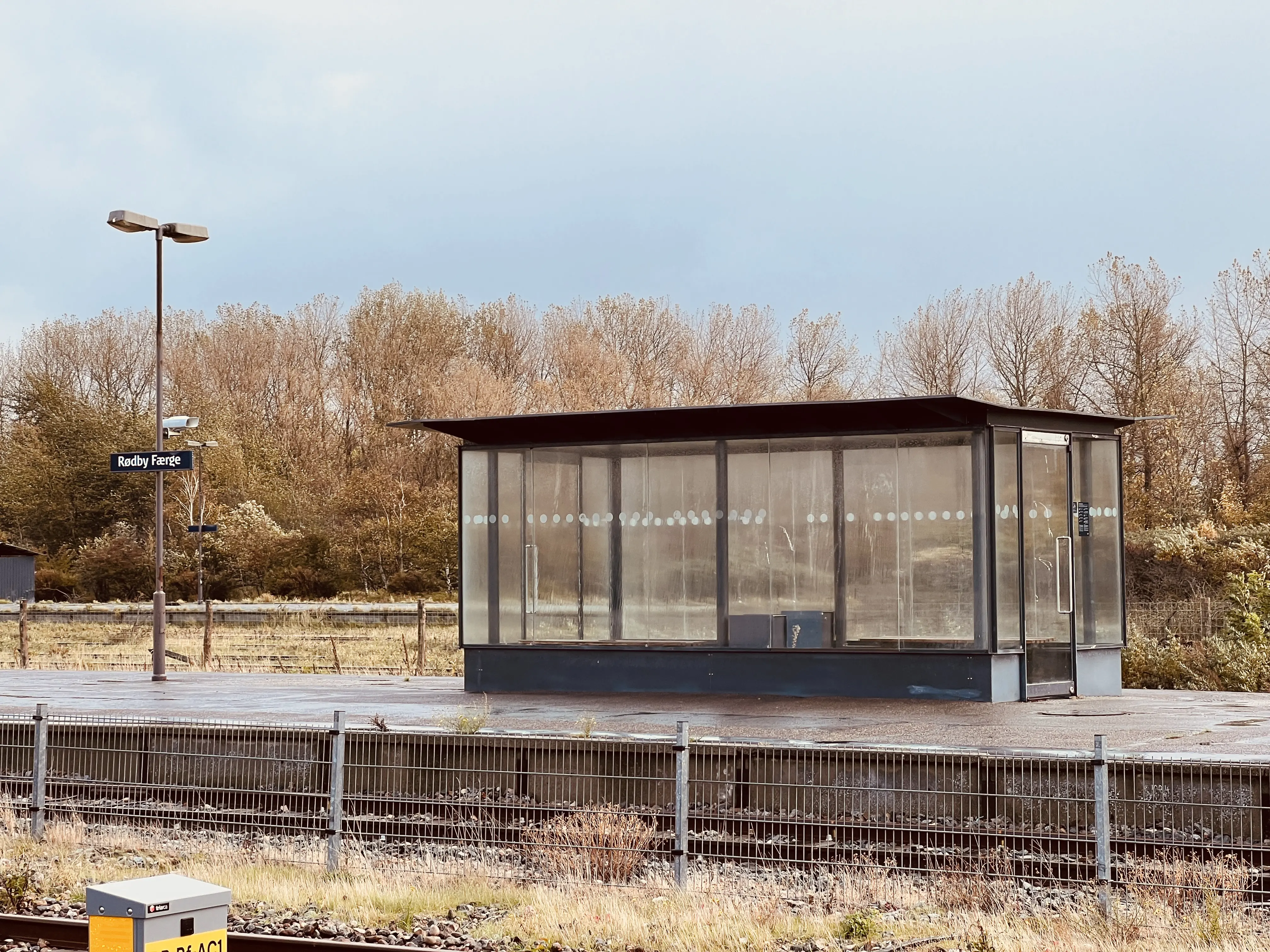 Billede af Rødby Færge Station.