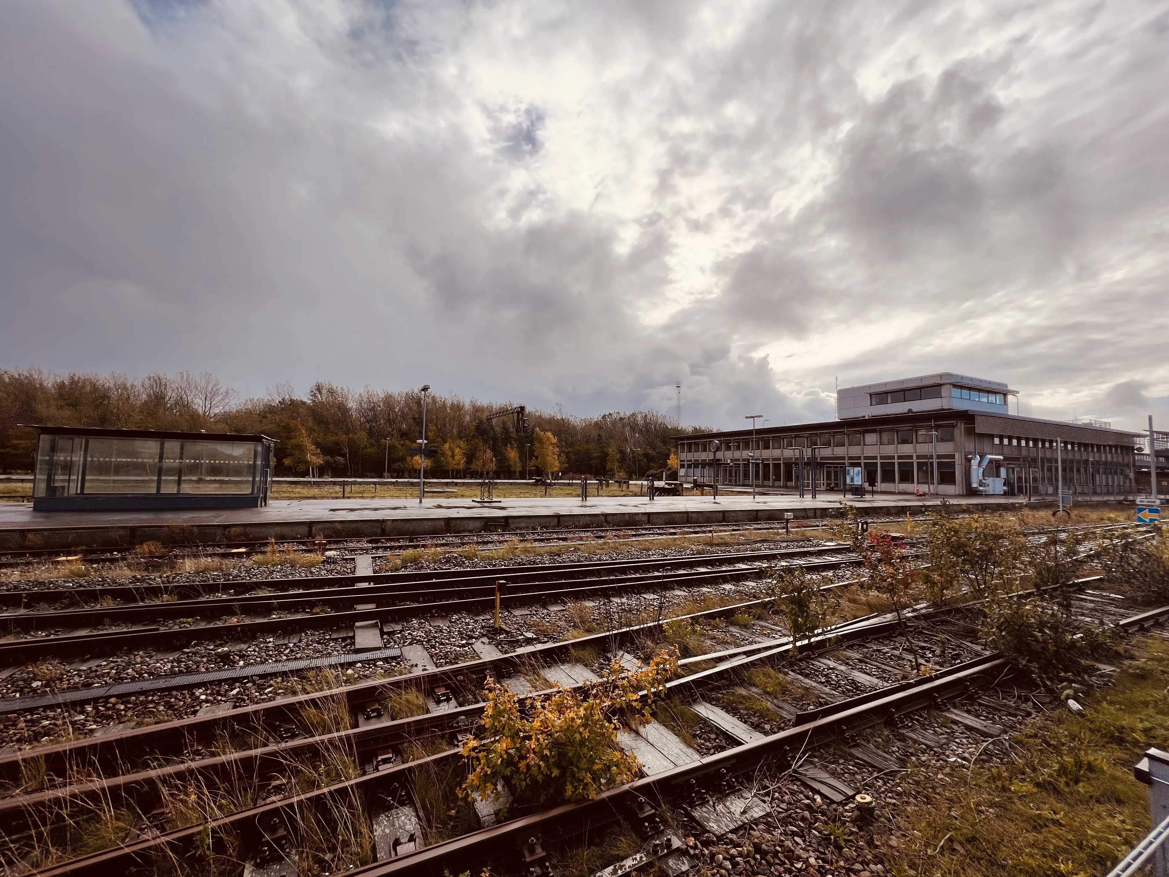 Billede af Rødby Færge Station.