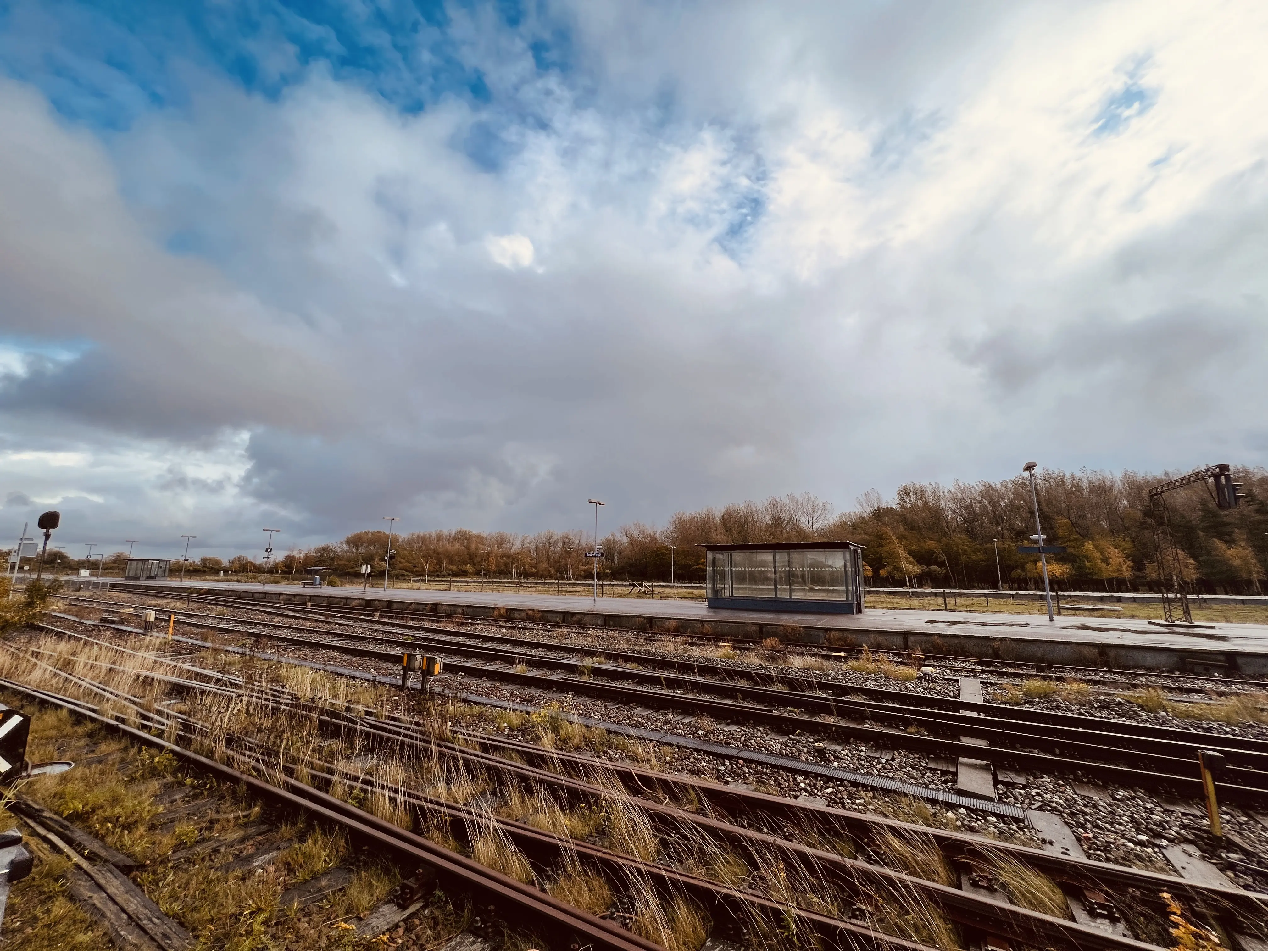 Billede af Rødby Færge Station.