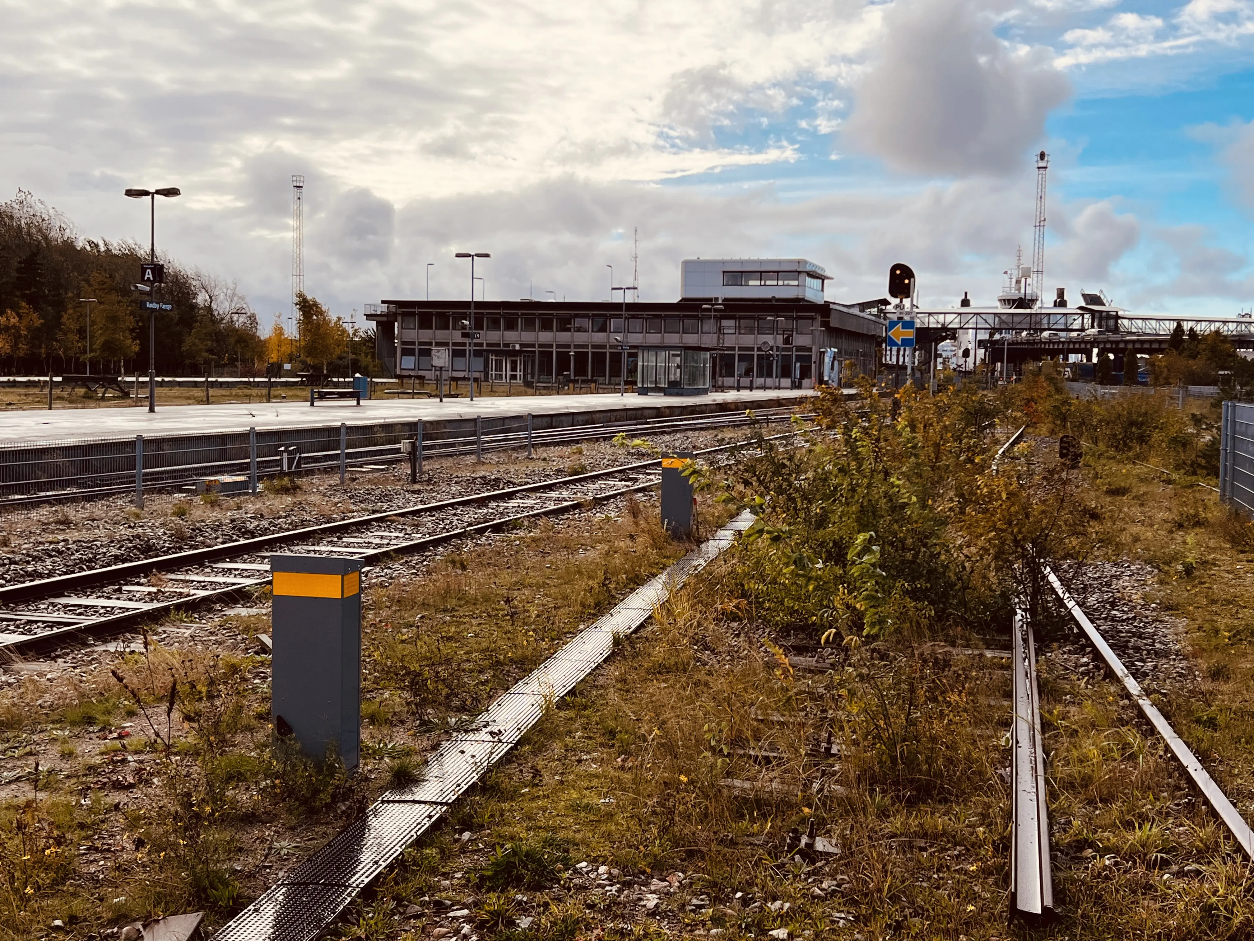 Billede af Rødby Færge Station. Billede af Rødby Færge Station.