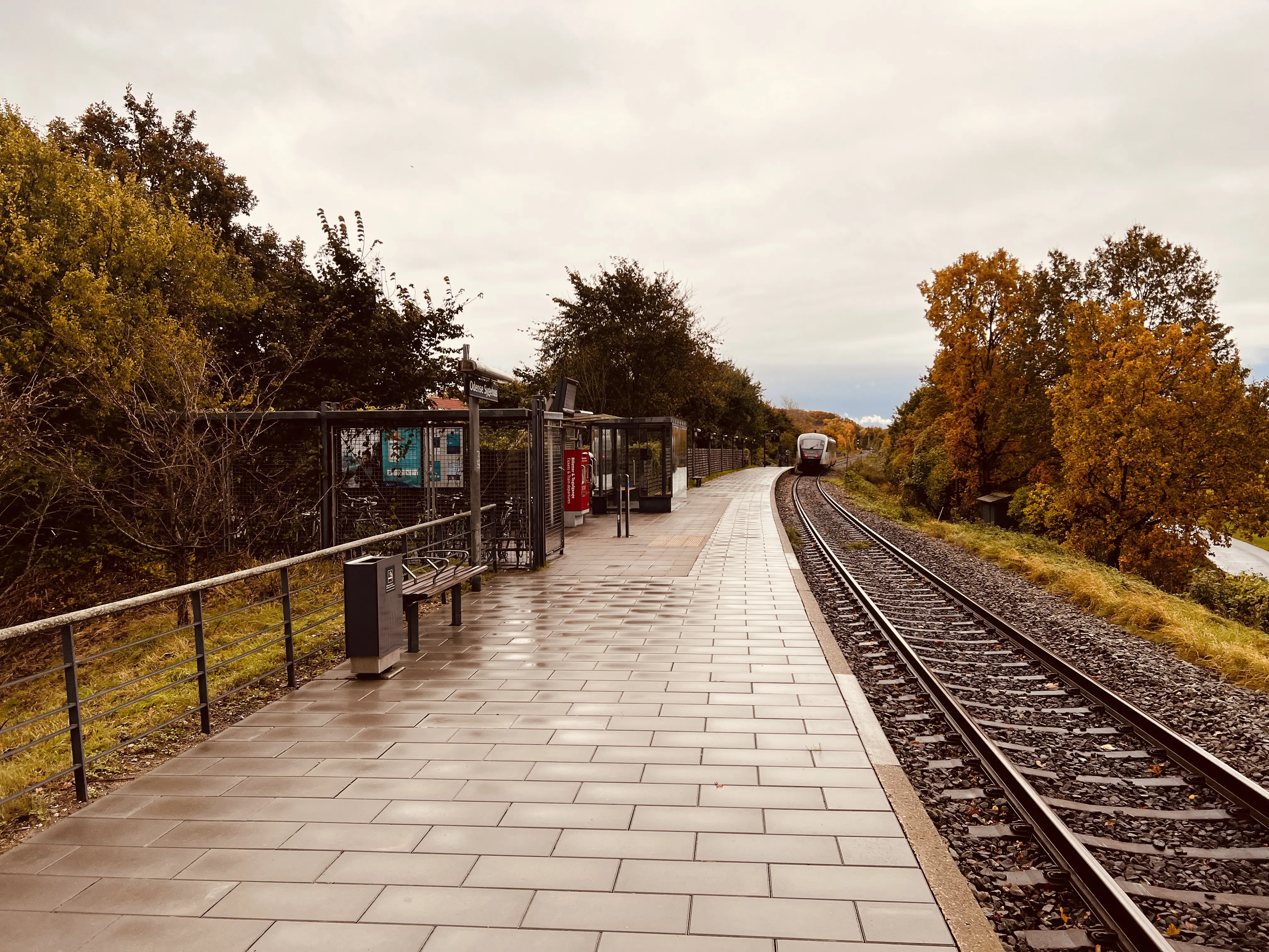 Billede af Odense Sygehus Trinbræt. Billede af Odense Sygehus Trinbræt.