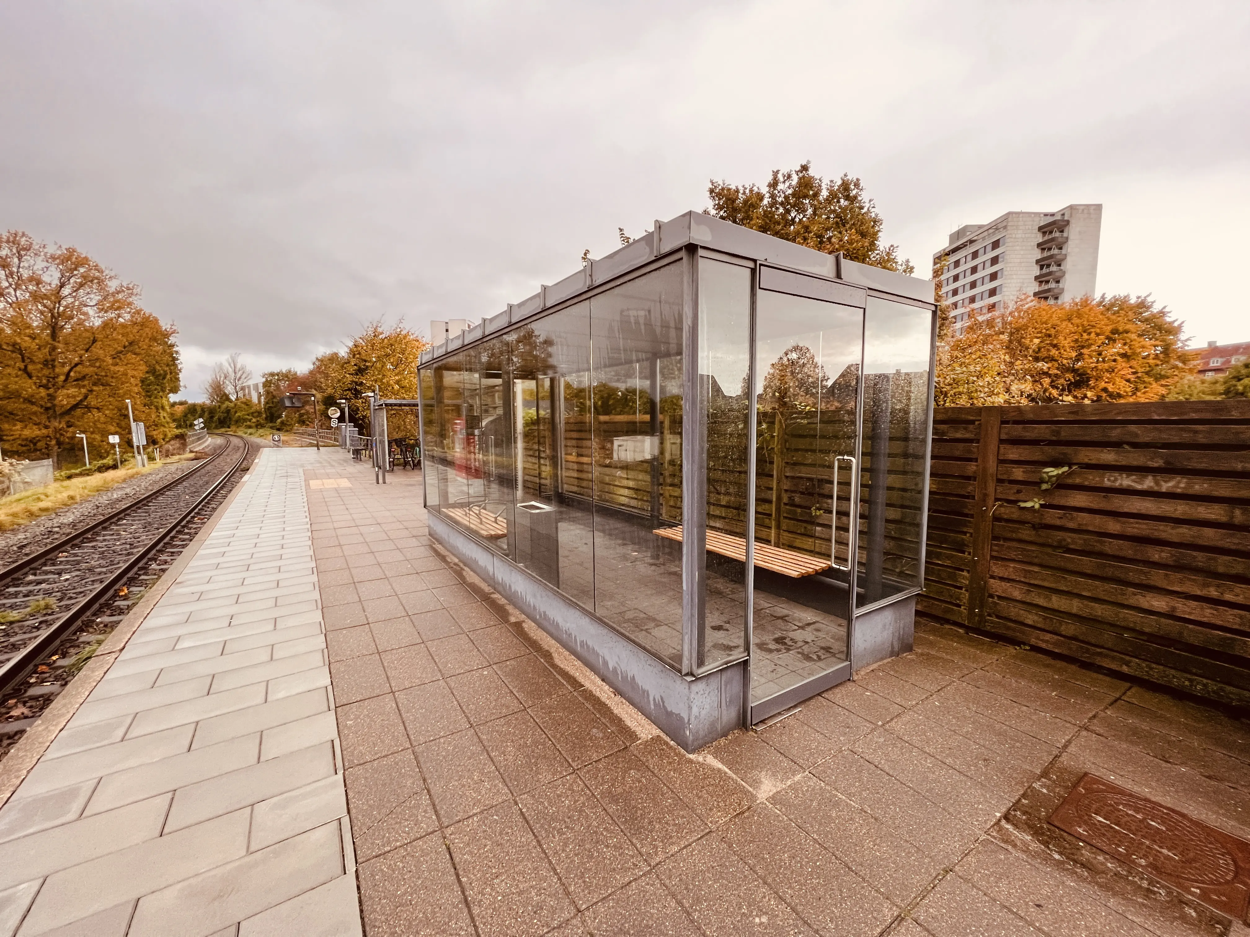 Billede af Odense Sygehus Trinbræt.