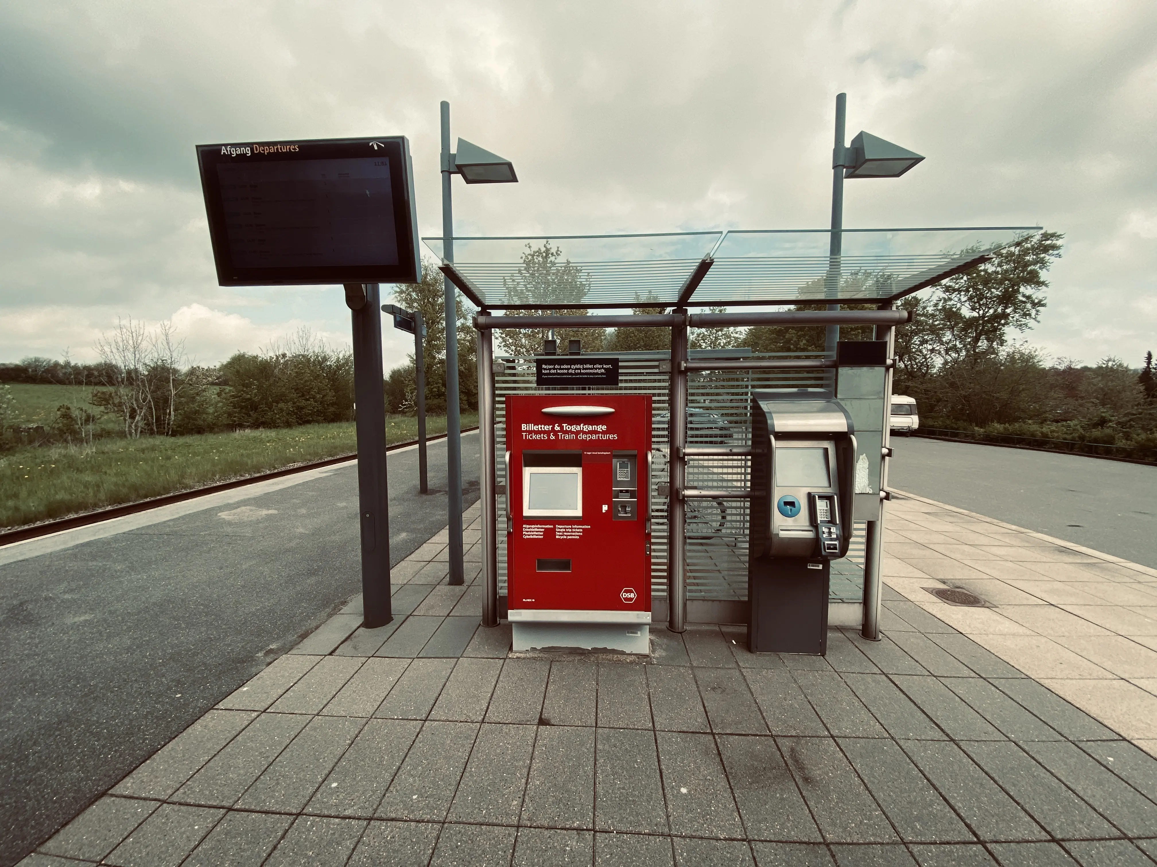 Billede af Pederstrup Trinbræt. Billede af Pederstrup Trinbræt.