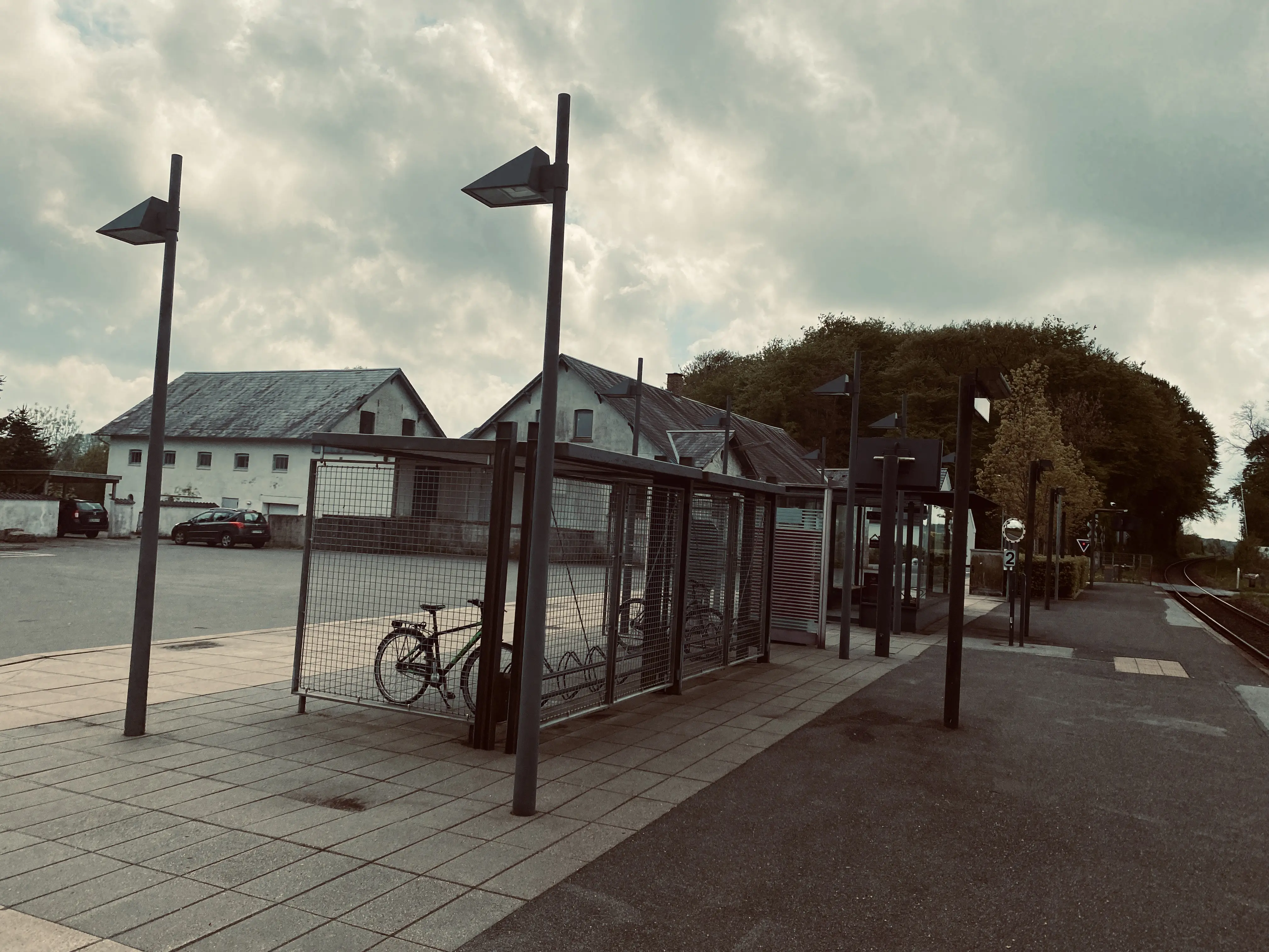 Billede af Pederstrup Trinbræt. Billede af Pederstrup Trinbræt.