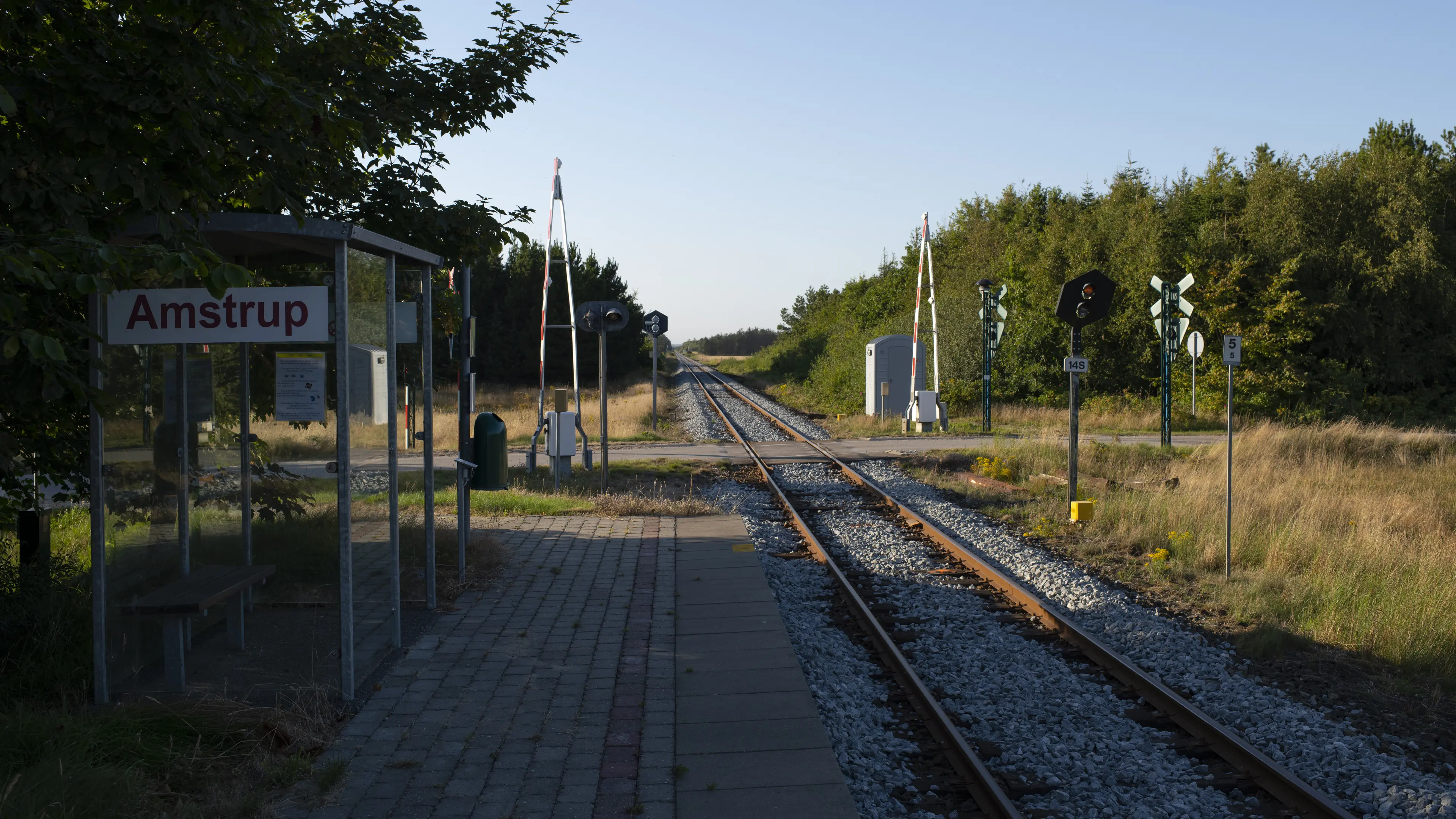 Billede af Amstrup Trinbræt.