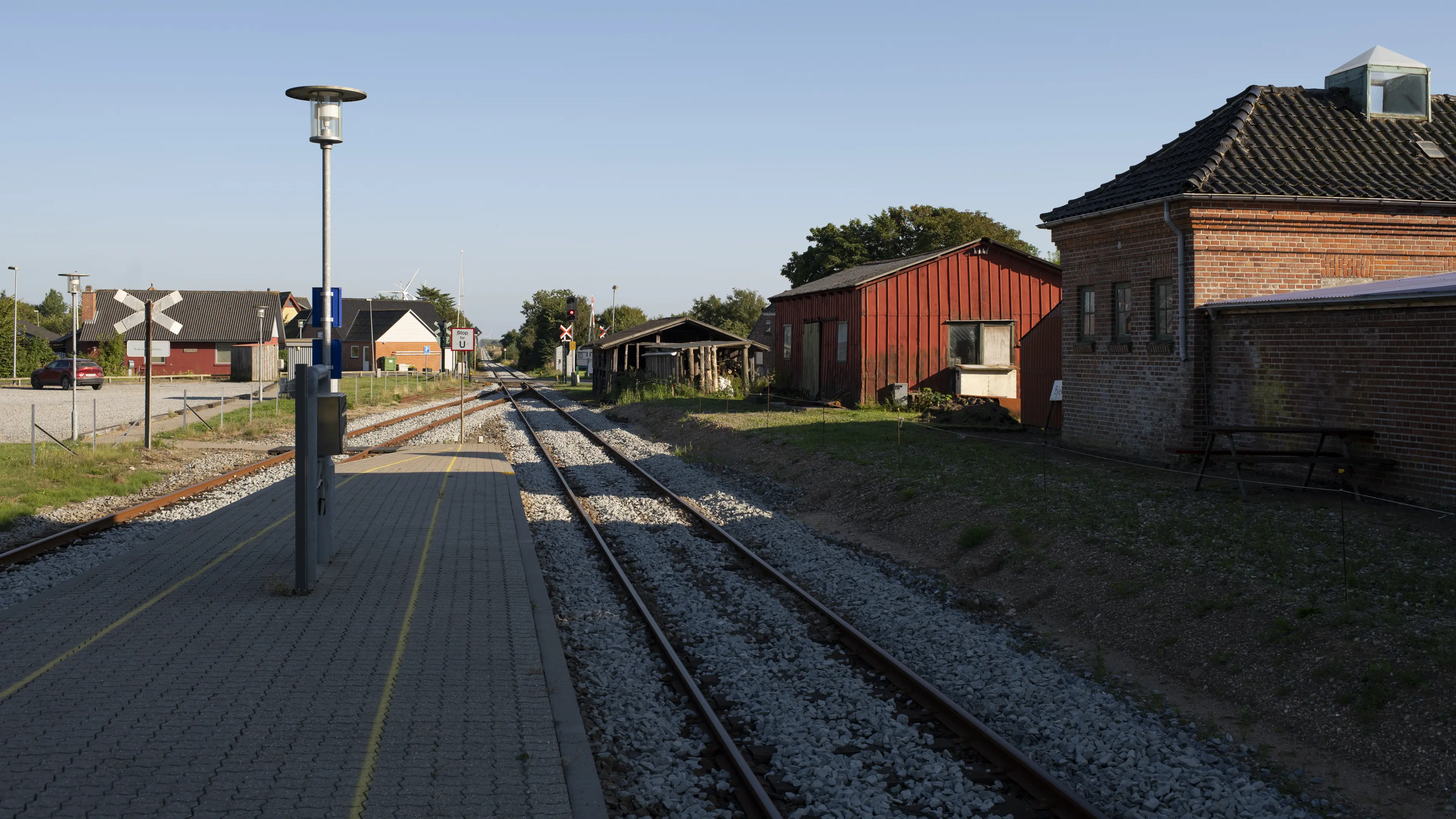 Billede af Fåre Station.