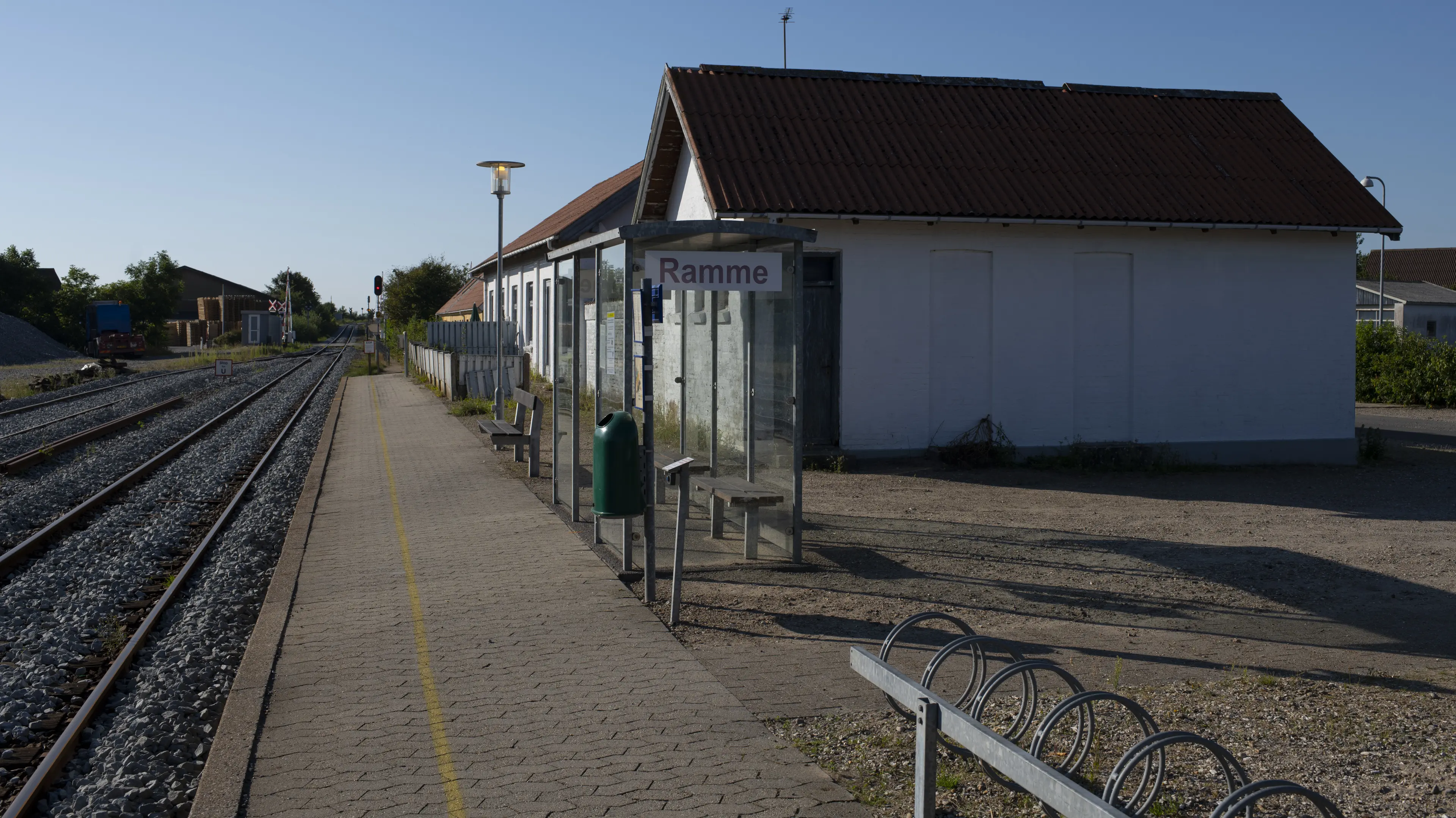 Billede af Ramme Station. Billede af Ramme Station.