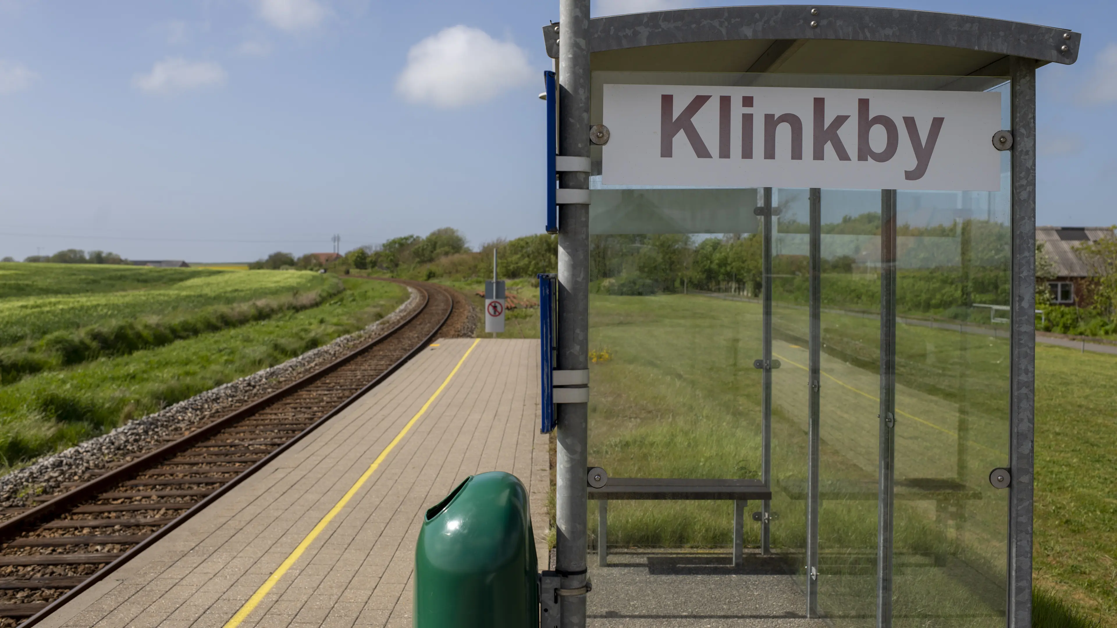 Billede af Klinkby Station. Billede af Klinkby Station.