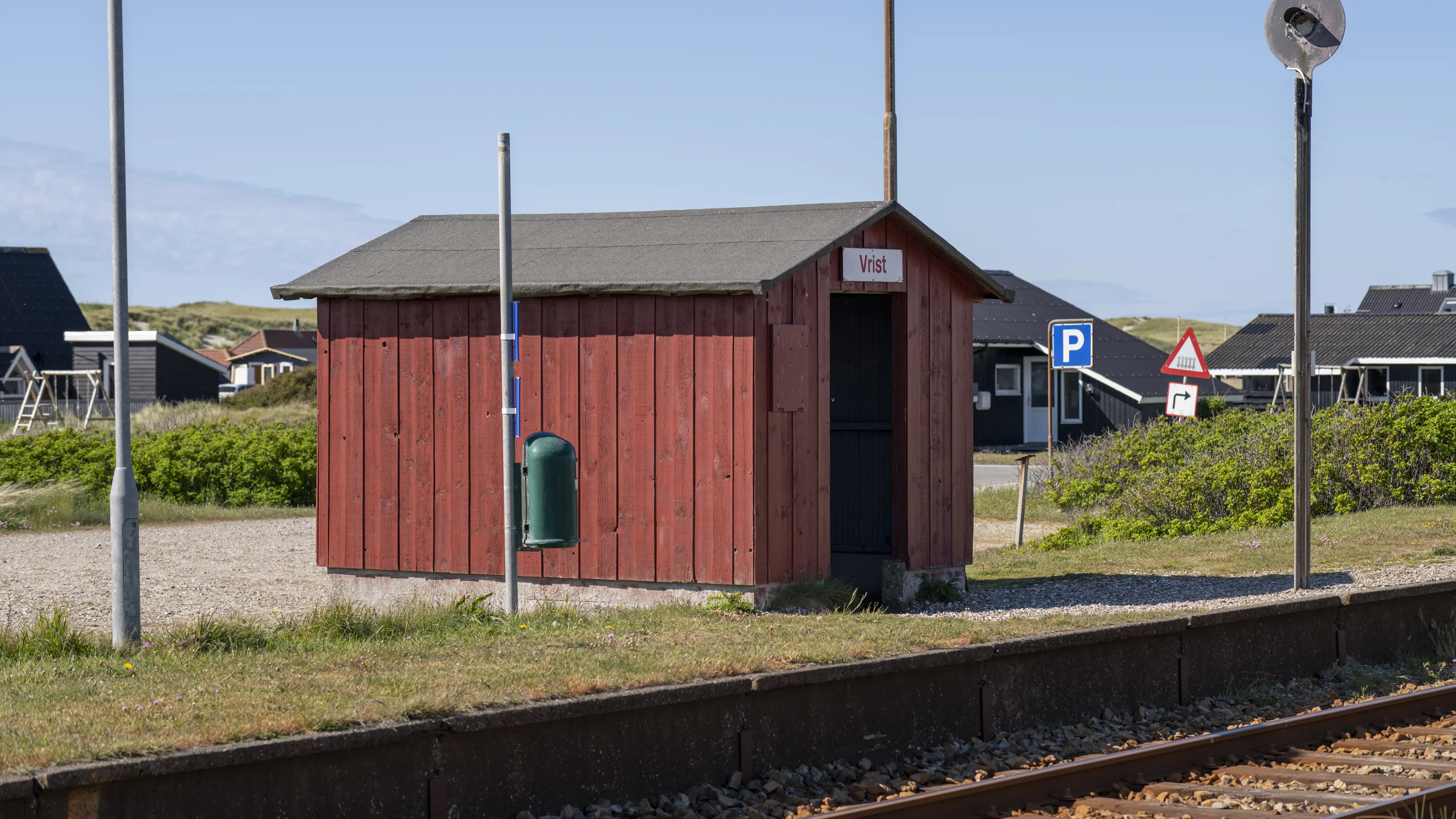 Billede af Vrist Billetsalgssted med Sidespor. Billede af Vrist Billetsalgssted med Sidespor.