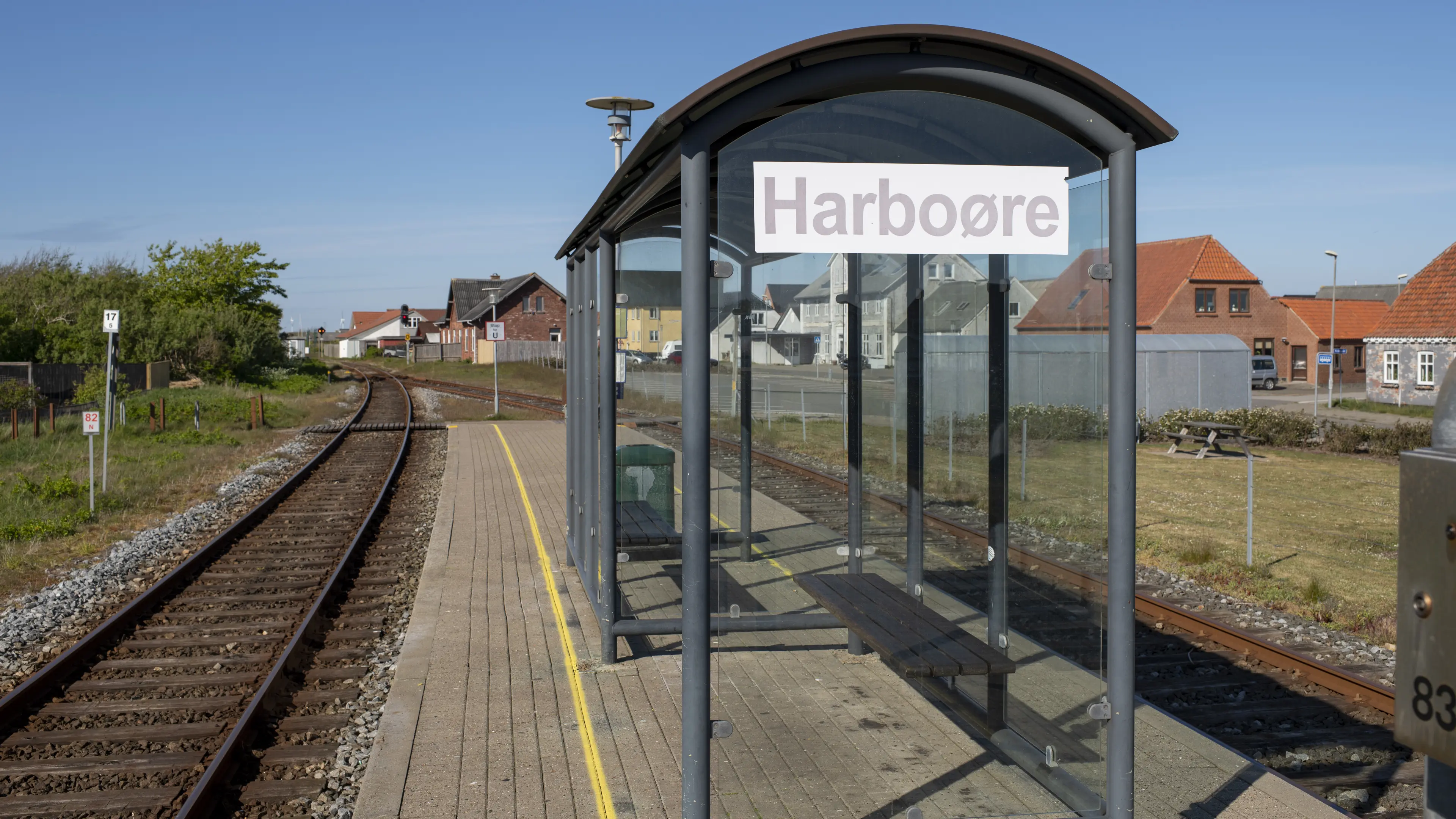 Billede af Harboøre Station.