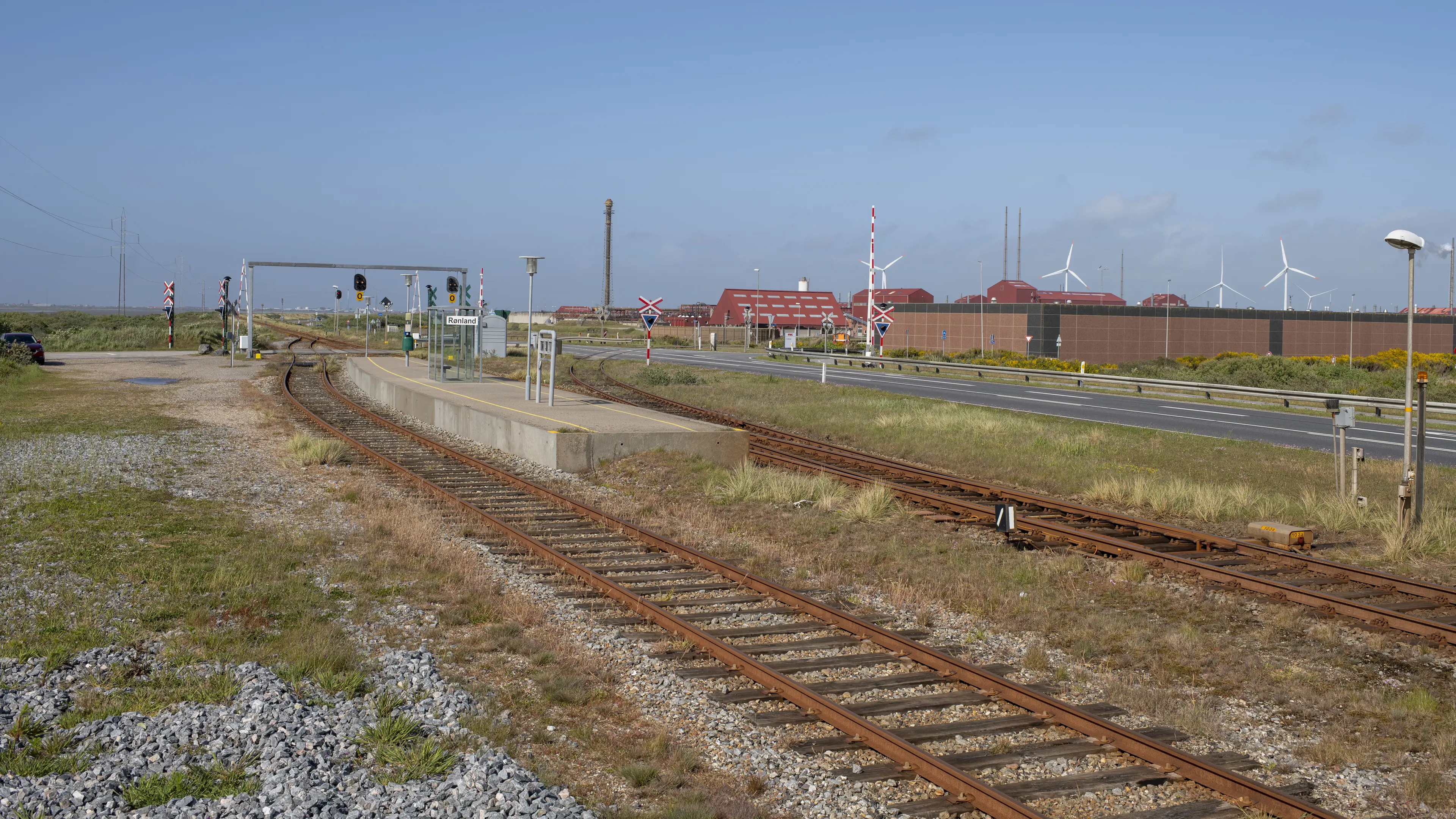 Billede af Rønland Station.