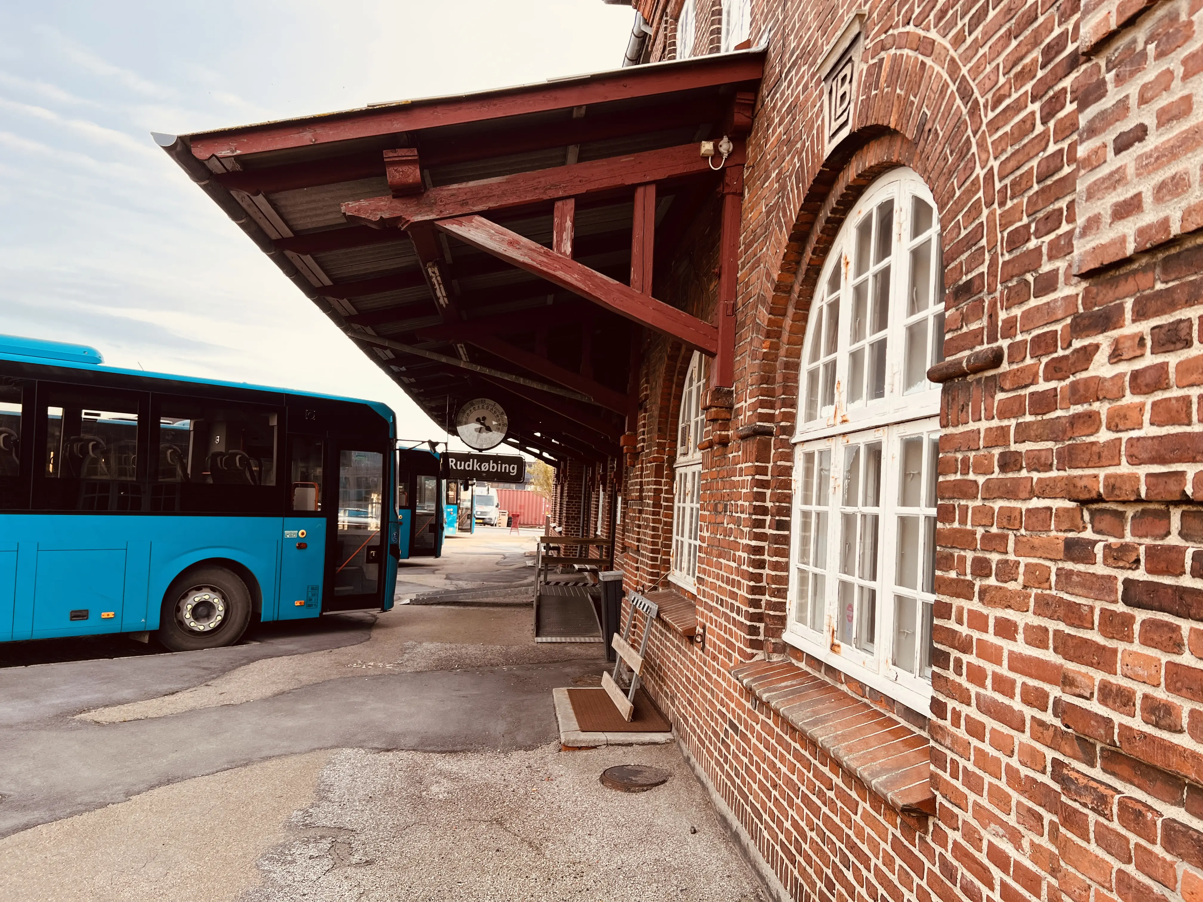 Billede af Rudkøbing Station.