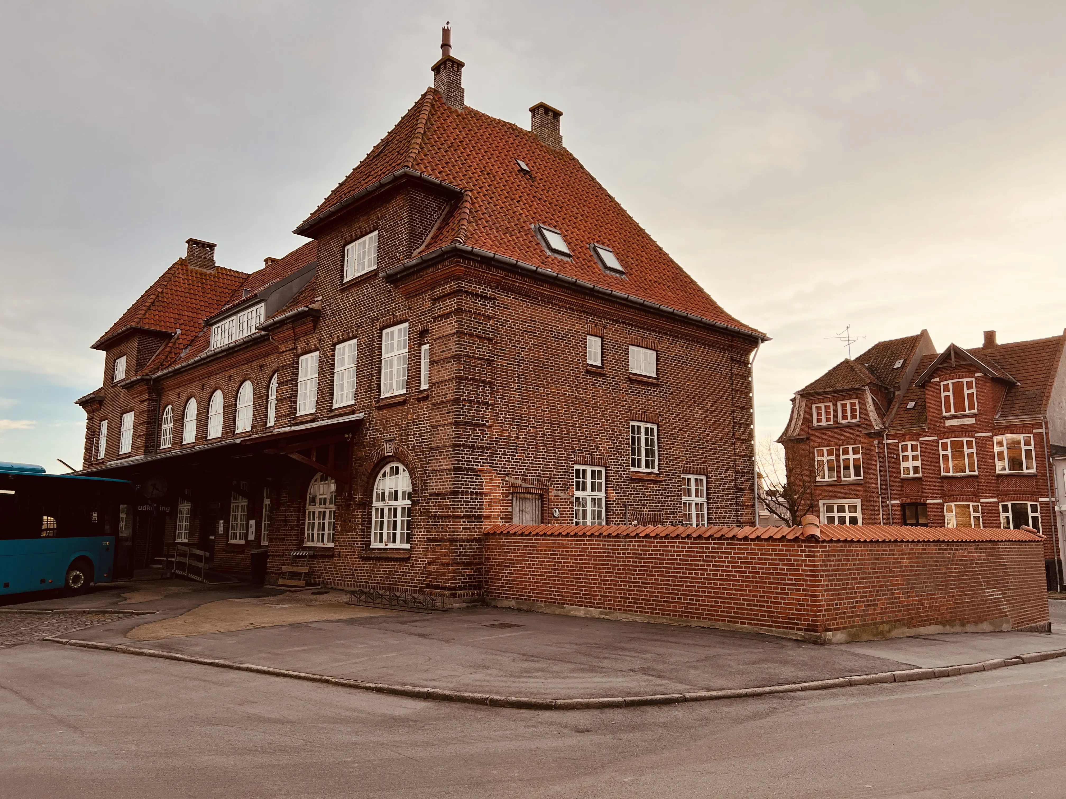 Billede af Rudkøbing Station.