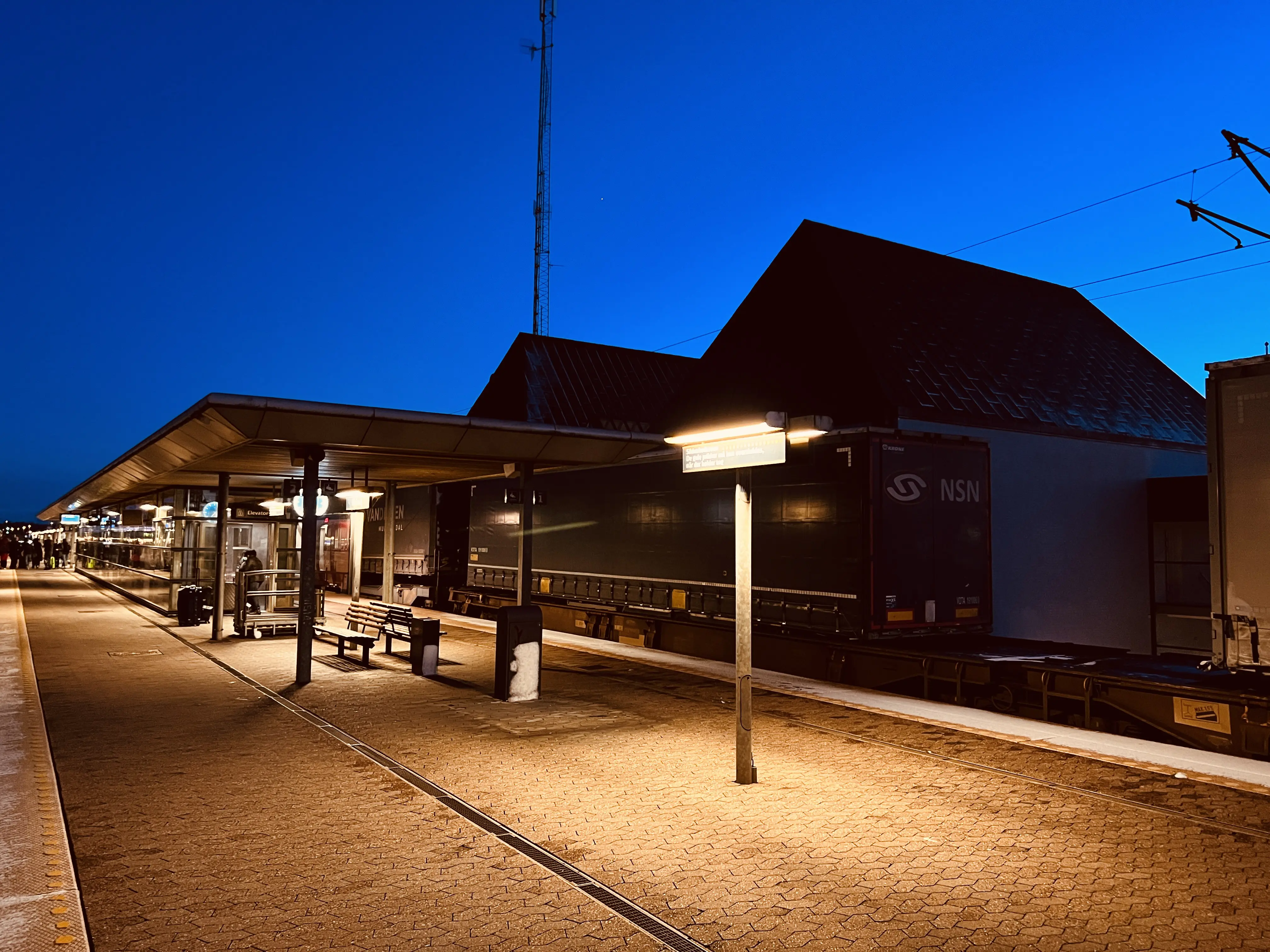 Billede af Nyborg Station.