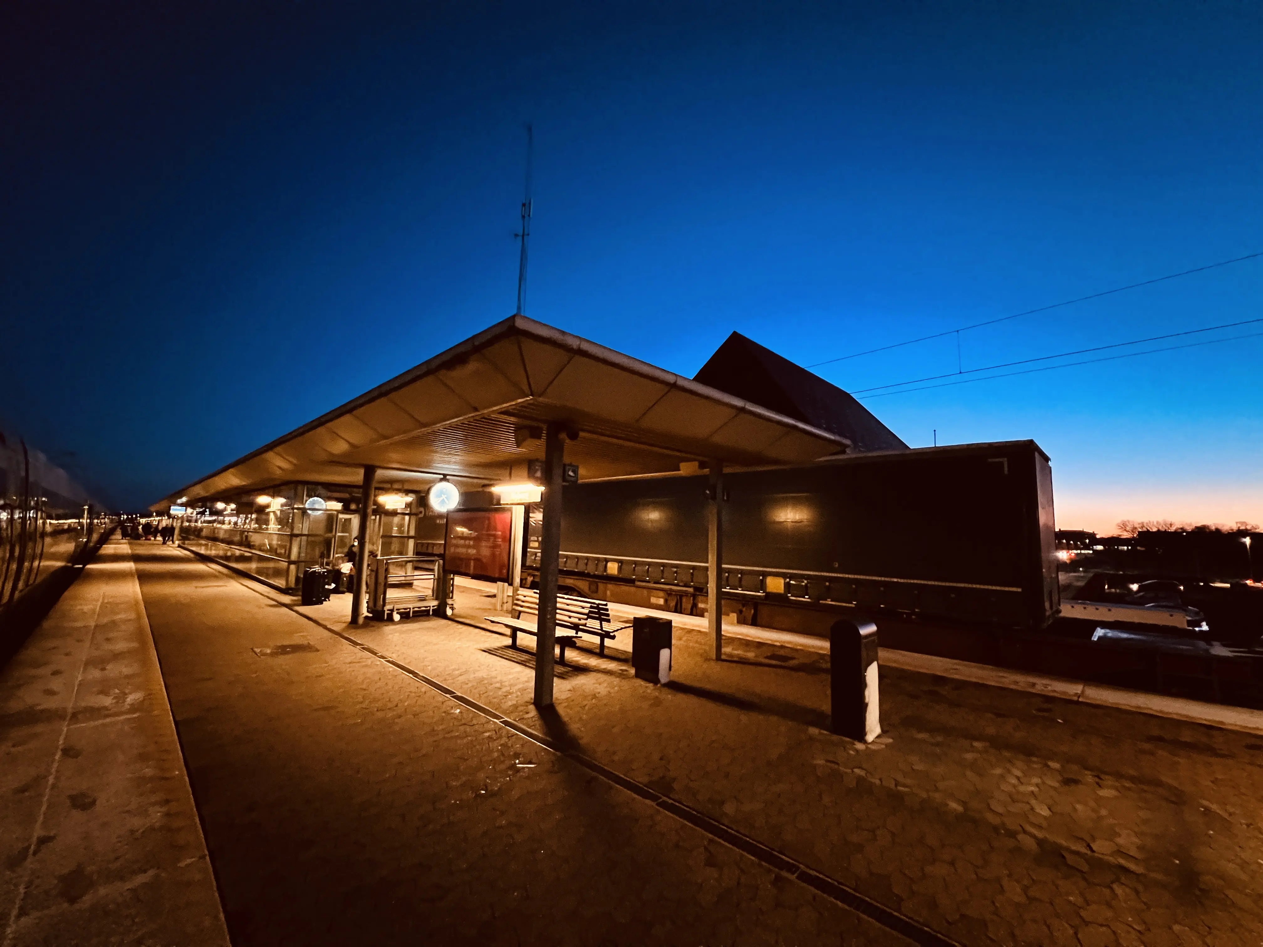 Billede af Nyborg Station.