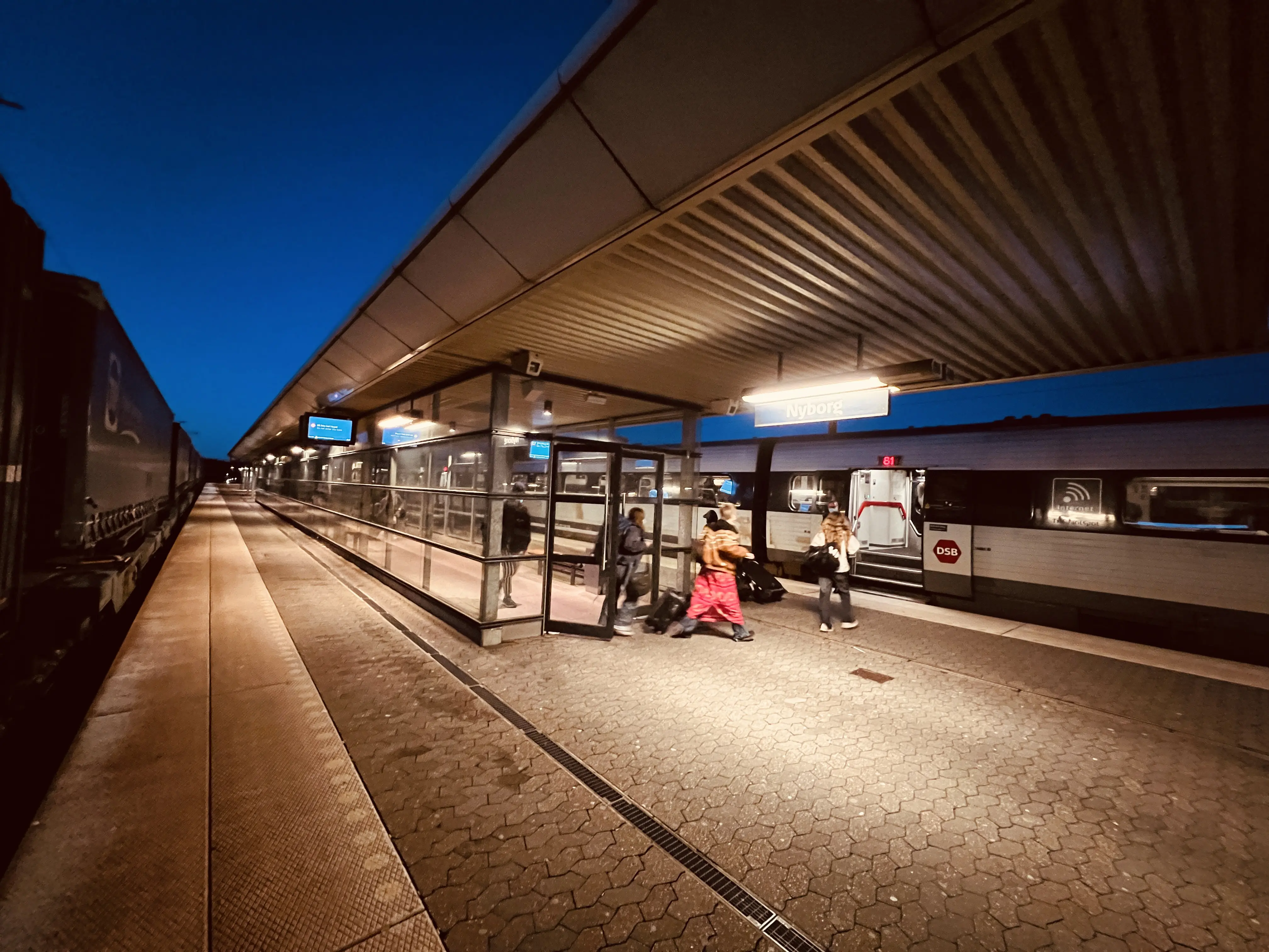 Billede af Nyborg Station.