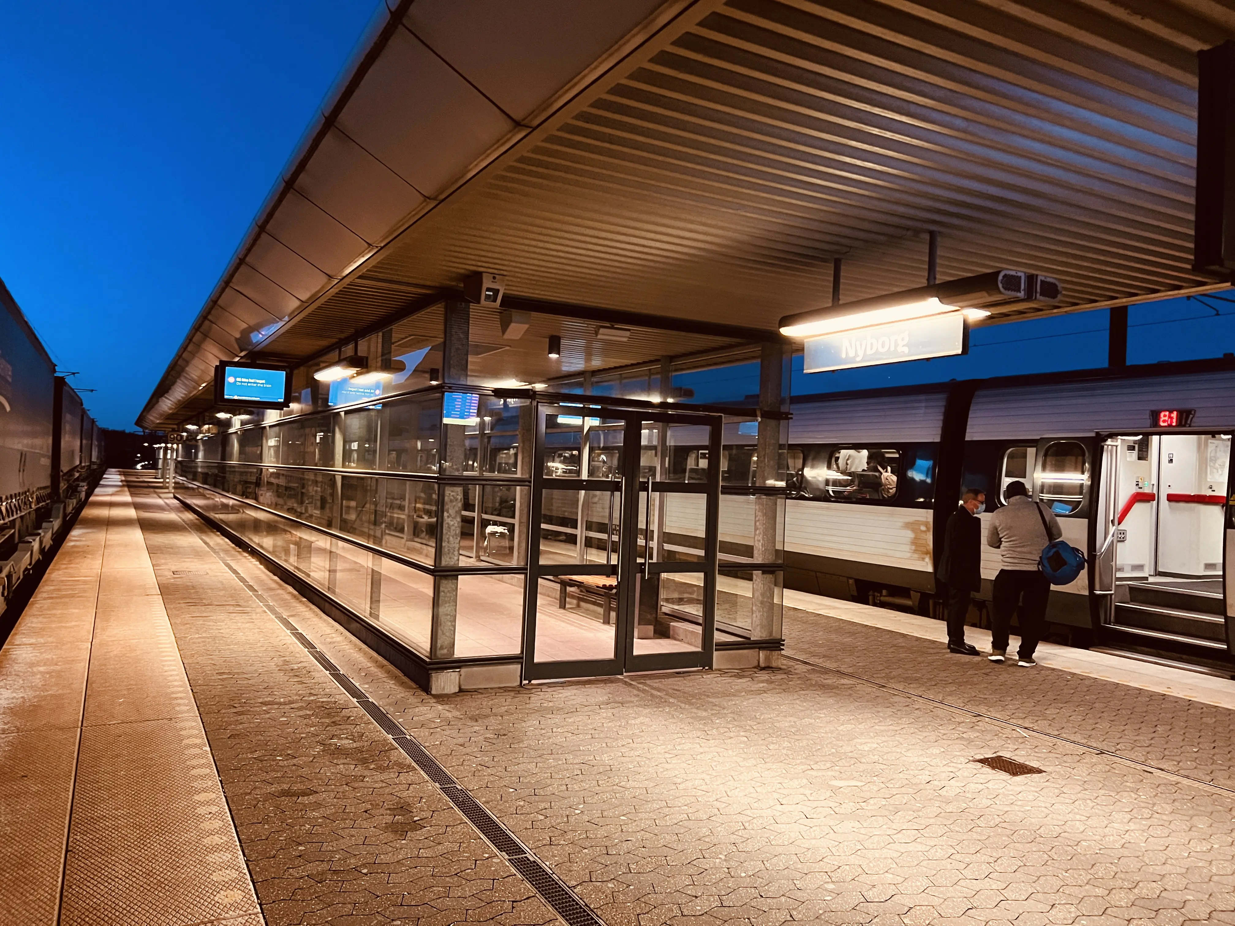 Billede af Nyborg Station.