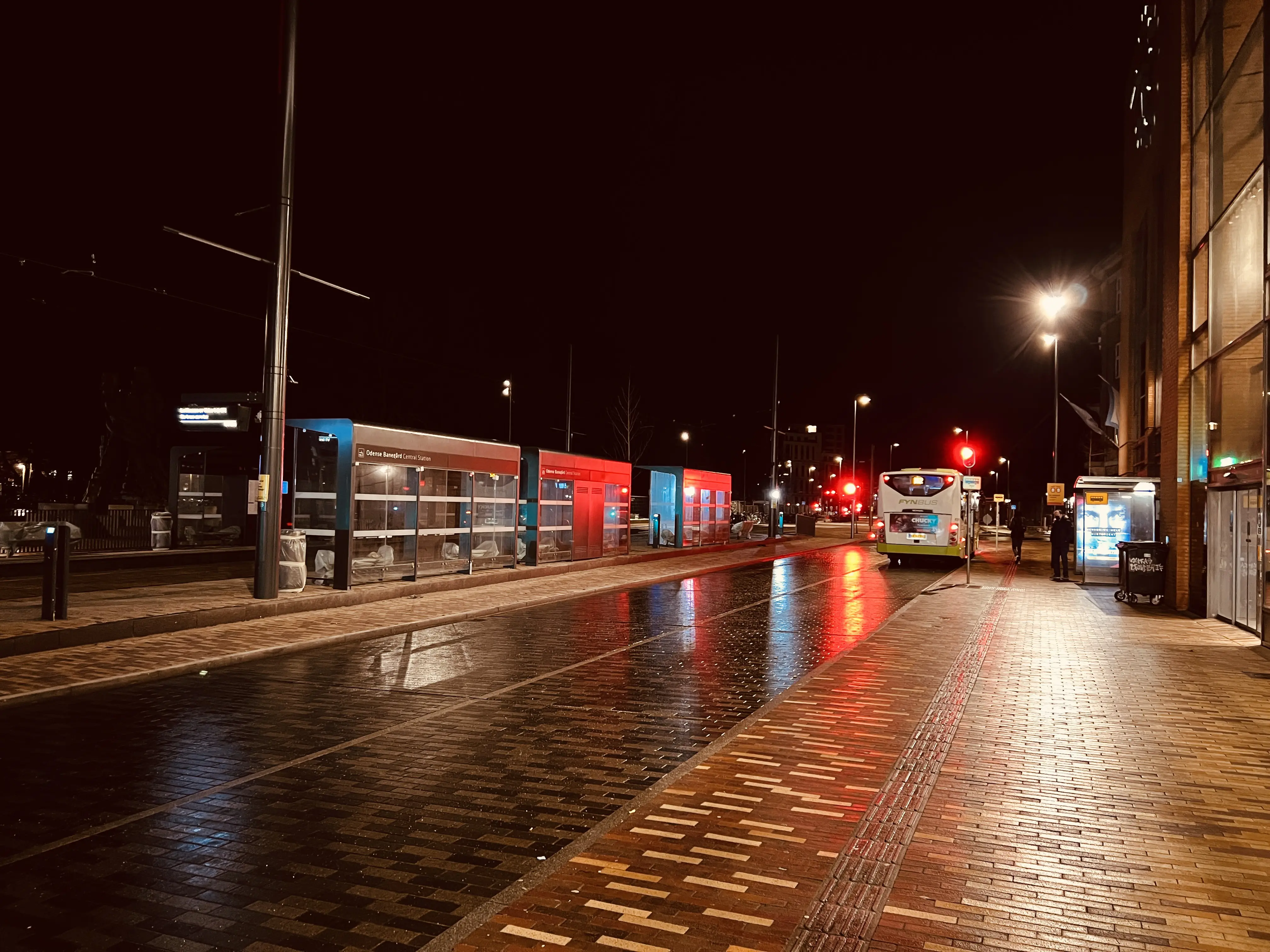 Billede af Odense Banegård Letbanestation. Billede af Odense Banegård Letbanestation.