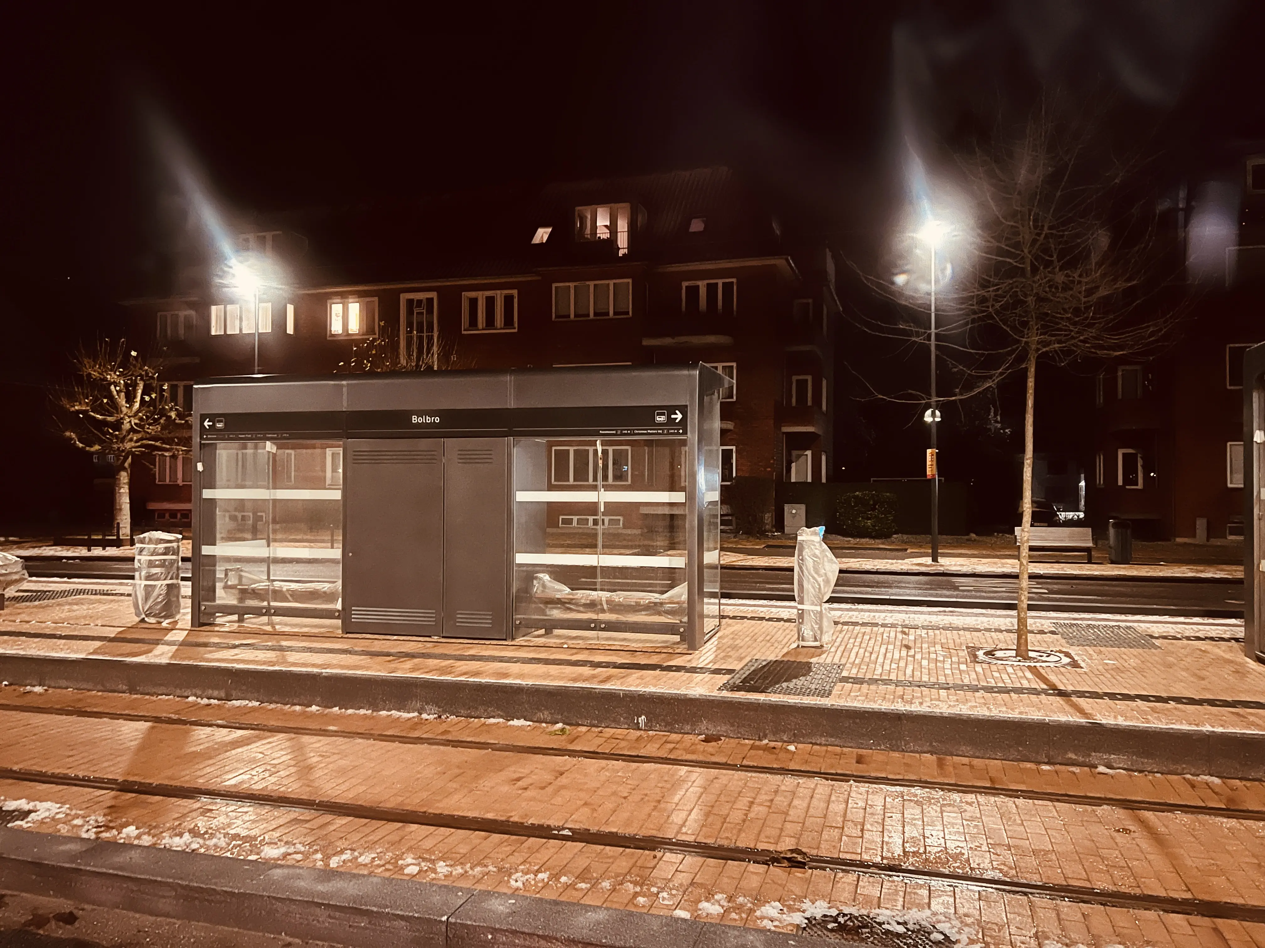 Billede af Bolbro Letbanestation. Billede af Bolbro Letbanestation.