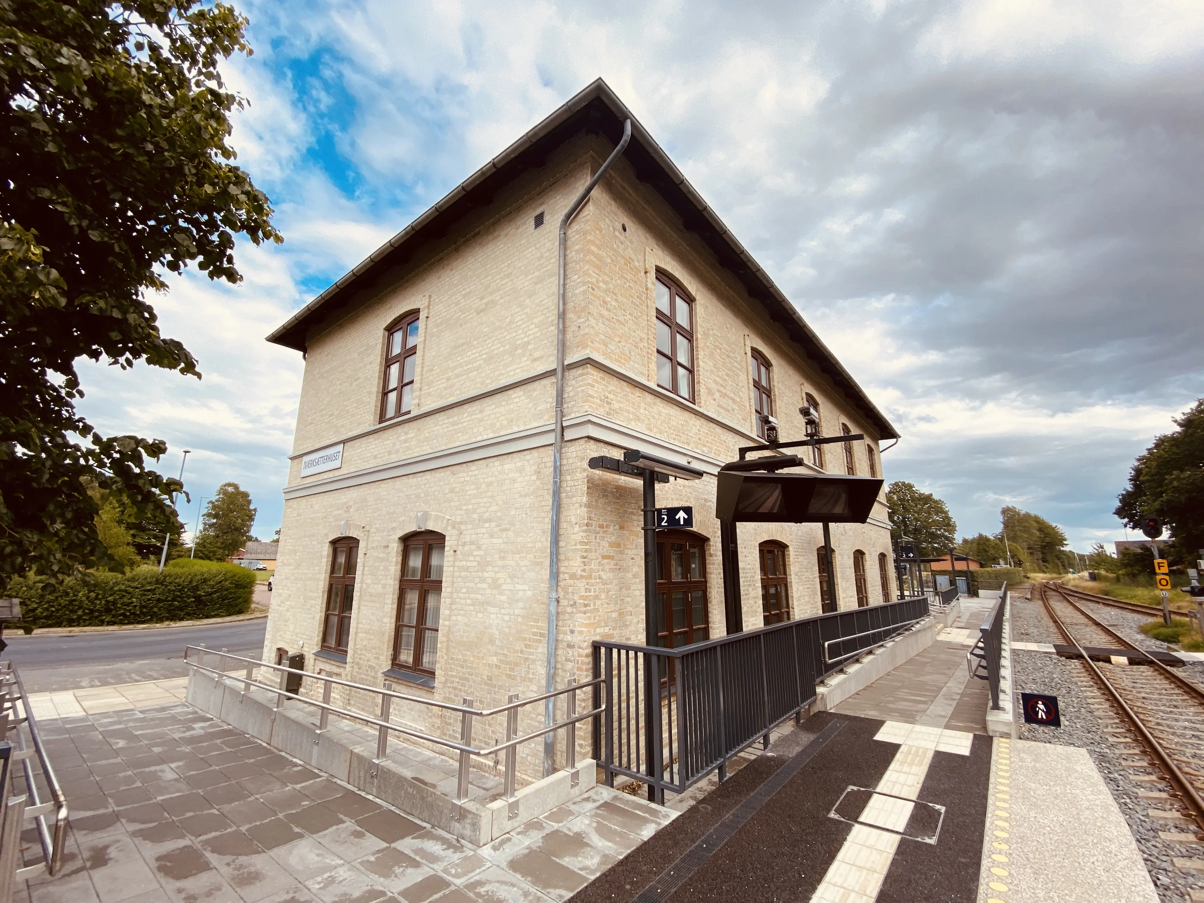 Billede af Kværndrup Station.