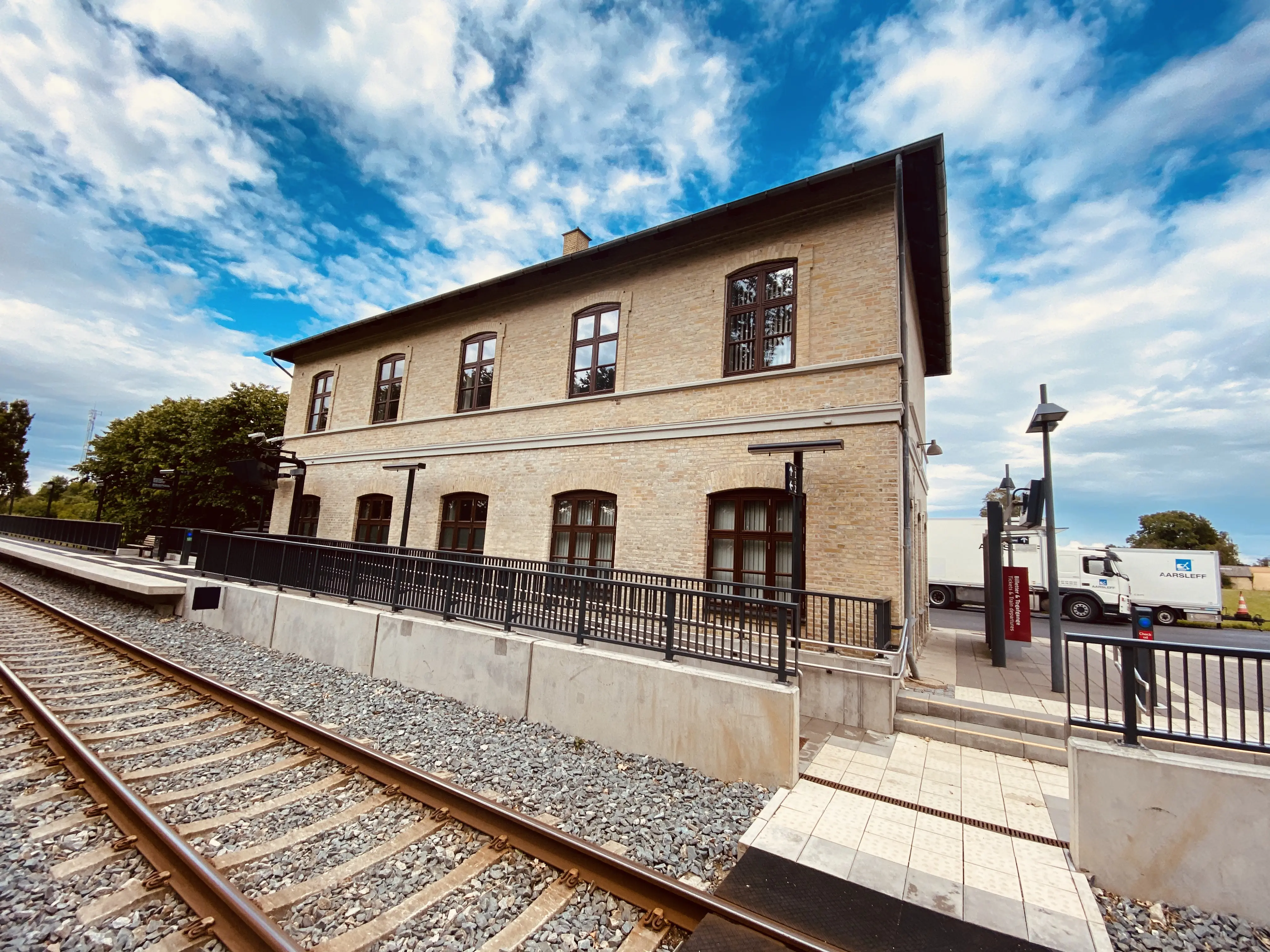 Billede af Kværndrup Station.