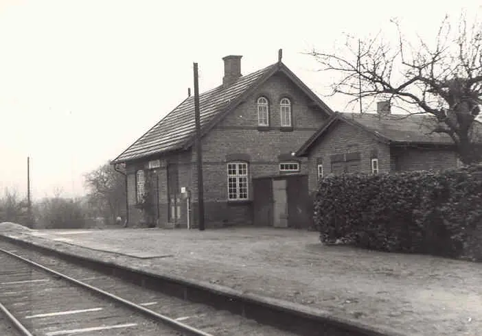 Billede af Holmdrup Holdeplads.