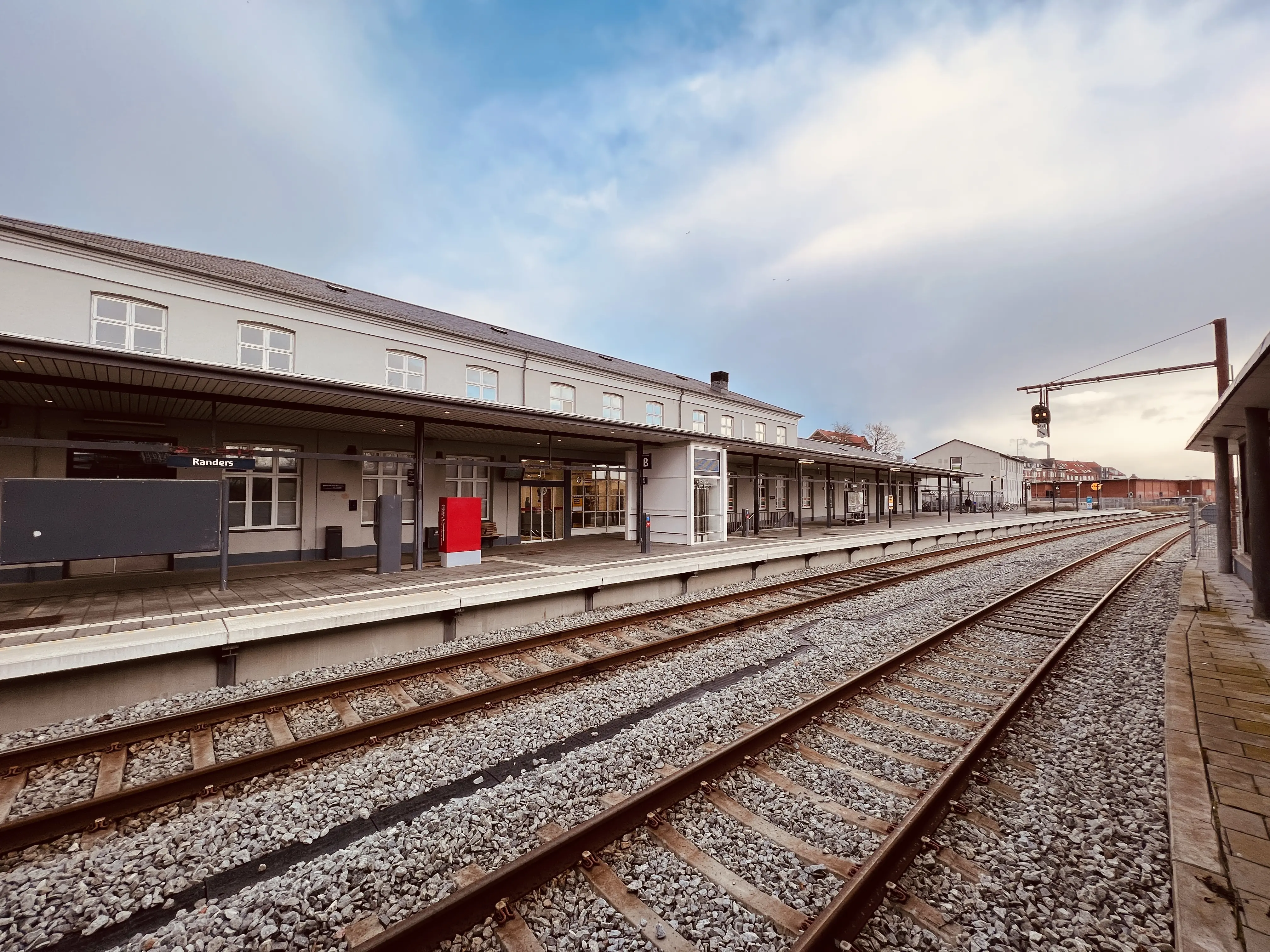 Billede af Randers Station.