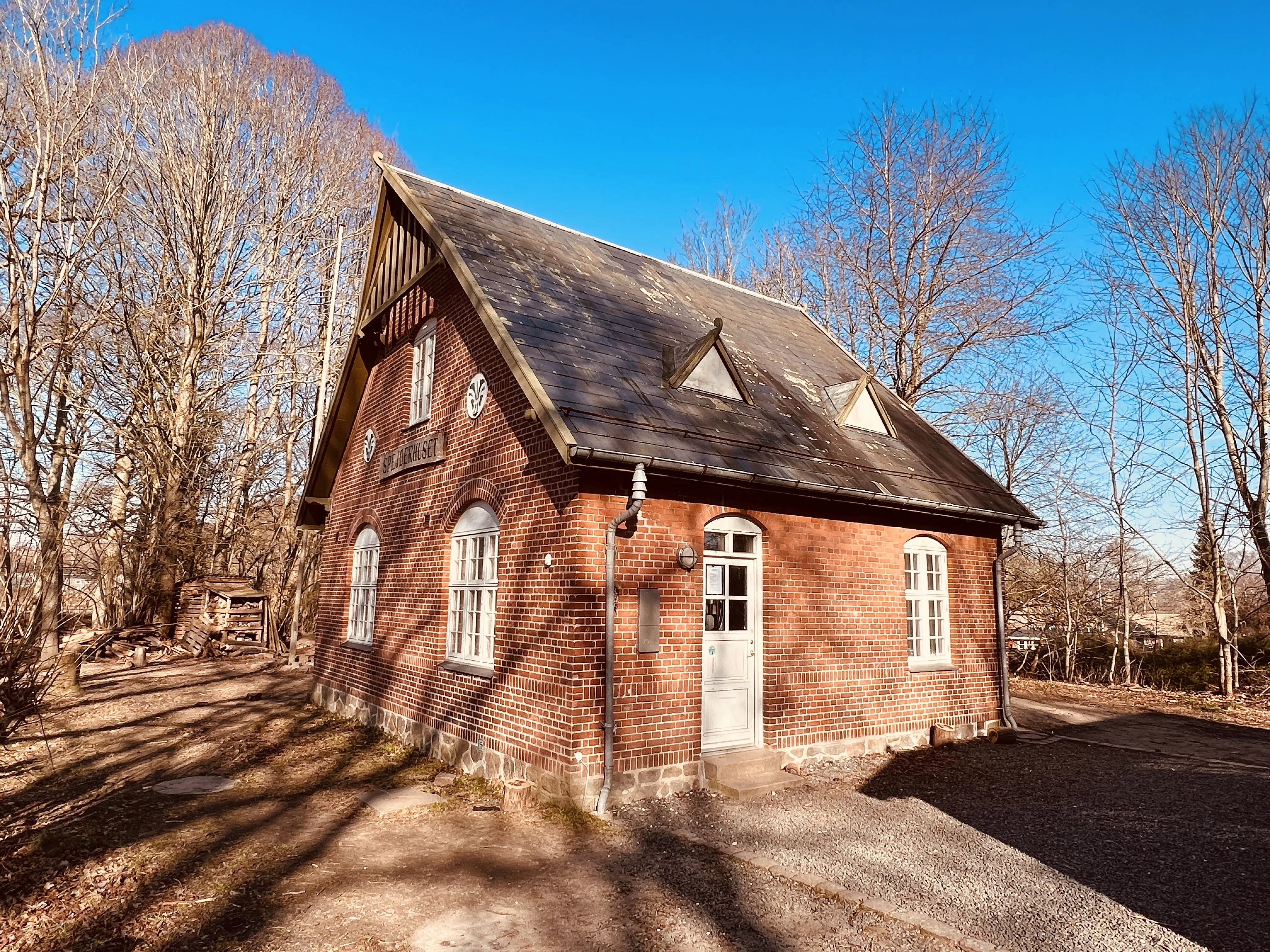 Billede af Stavtrup Station.