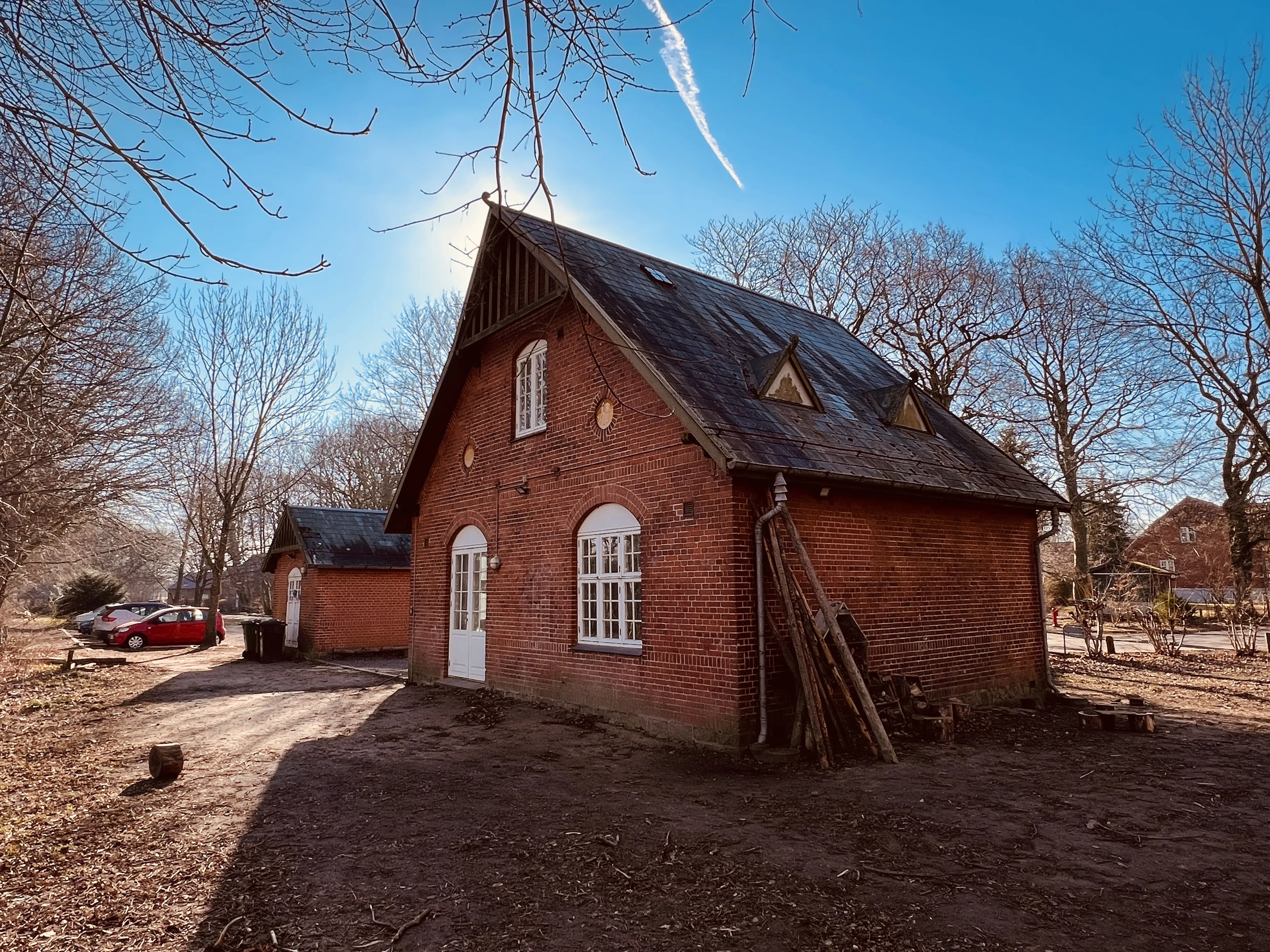 Billede af Stavtrup Station.