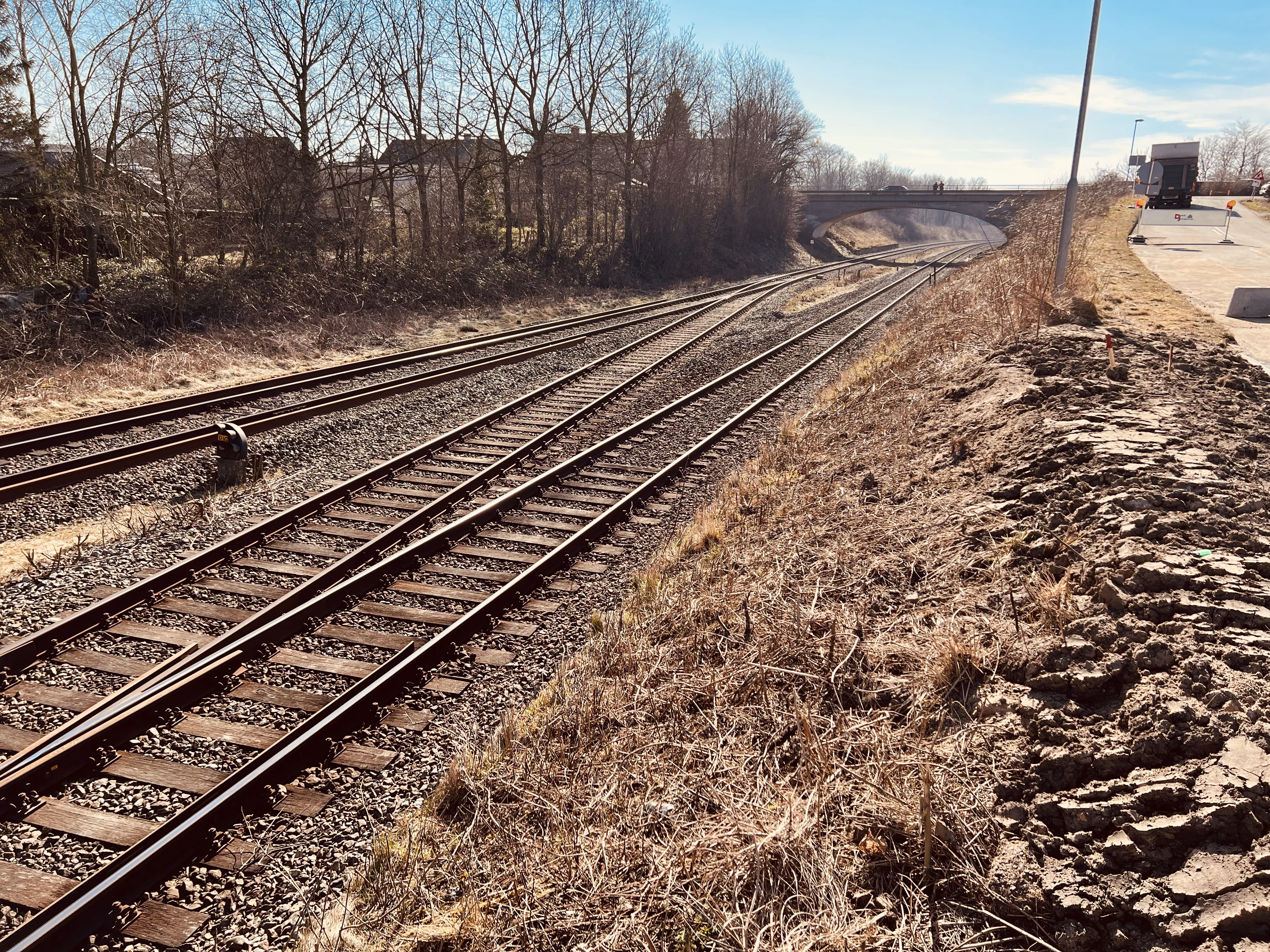 Billede af Mundelstrup Station - Station er nedrevet, men Mundelstrup Station har ligget her. Billede af Mundelstrup Station - Station er nedrevet, men Mundelstrup Station har ligget her.