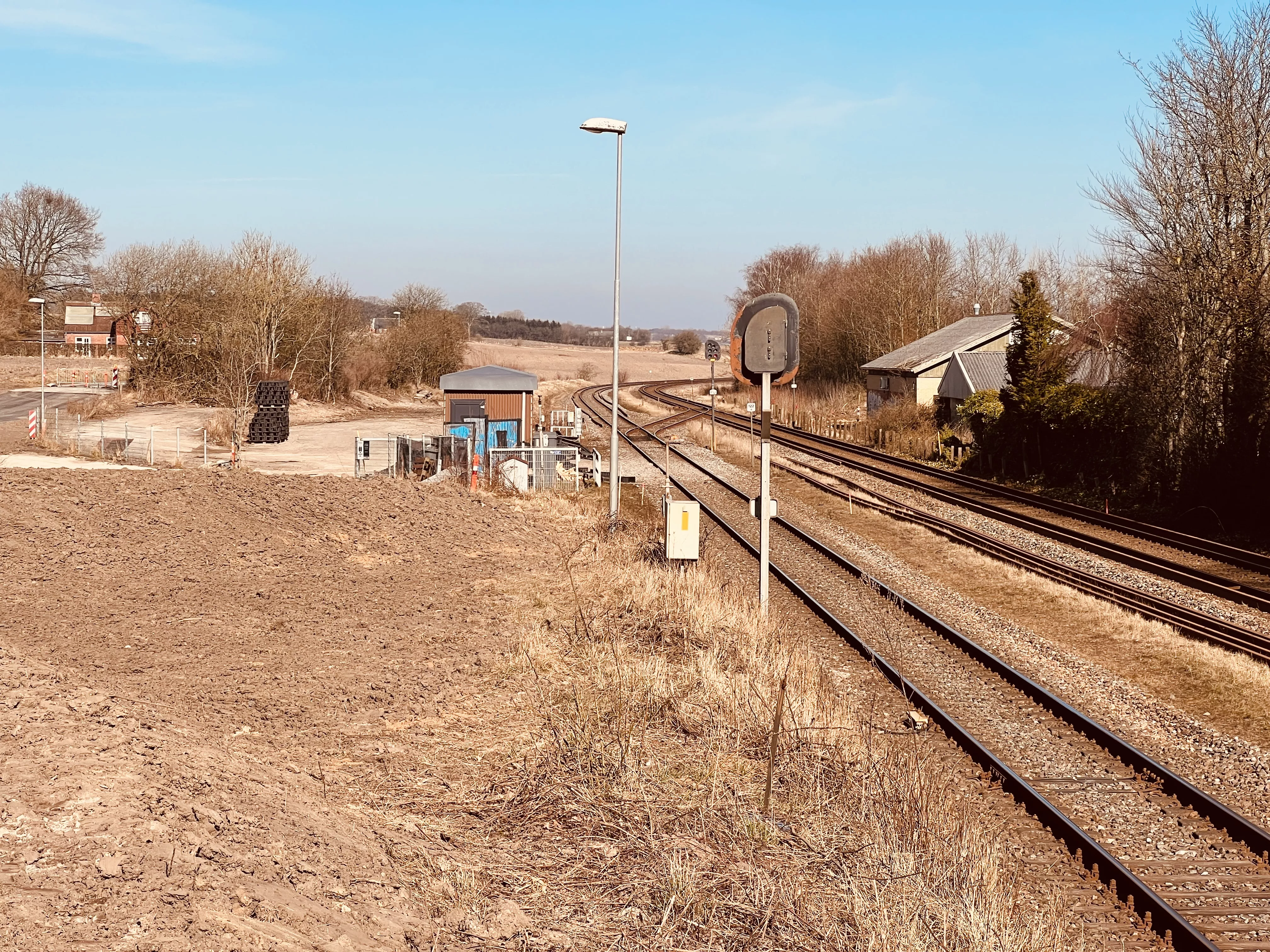 Billede af Mundelstrup Station - Station er nedrevet, men Mundelstrup Station har ligget her. Billede af Mundelstrup Station - Station er nedrevet, men Mundelstrup Station har ligget her.
