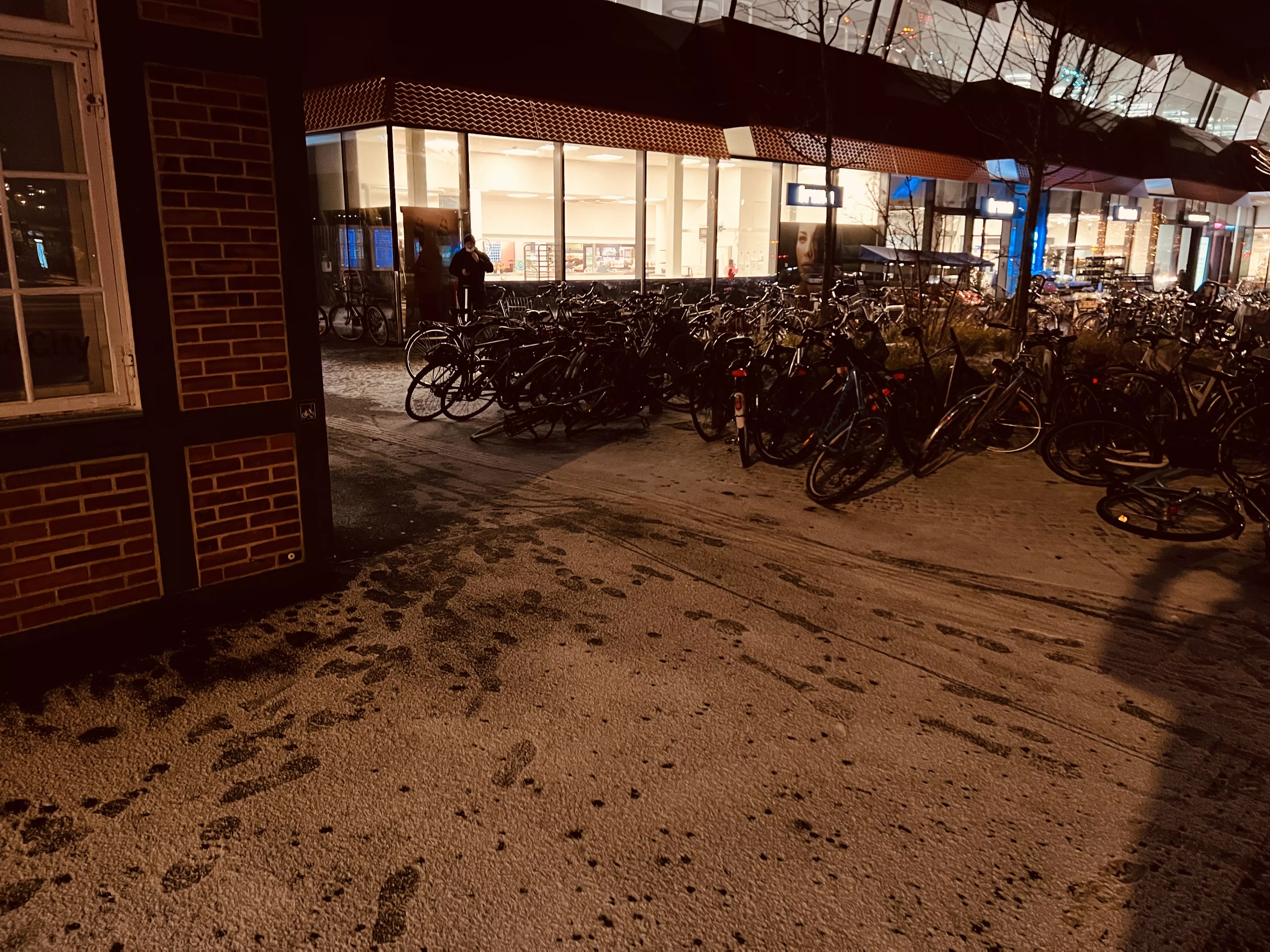 Billede af Østerport Station tidlig morgen. Billede af Østerport Station tidlig morgen.