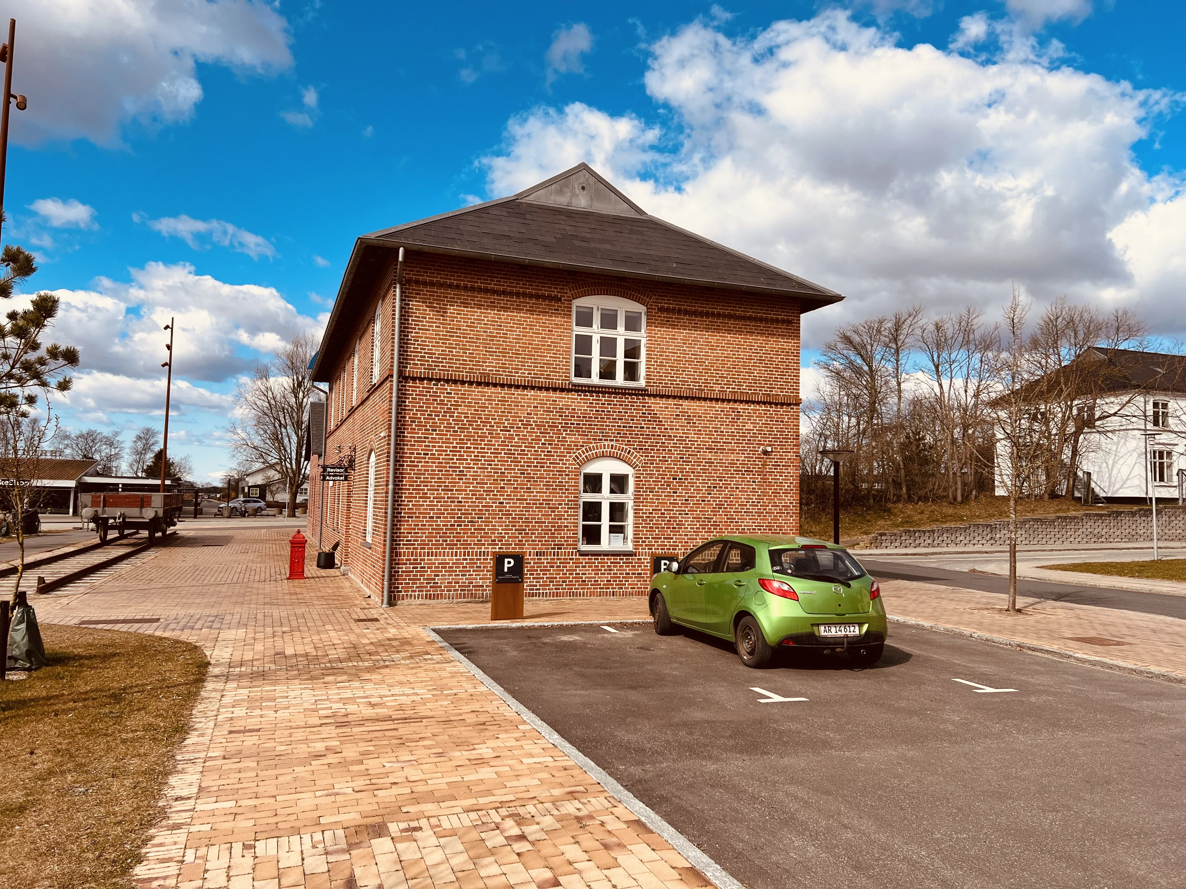 Billede af Brædstrup Station.