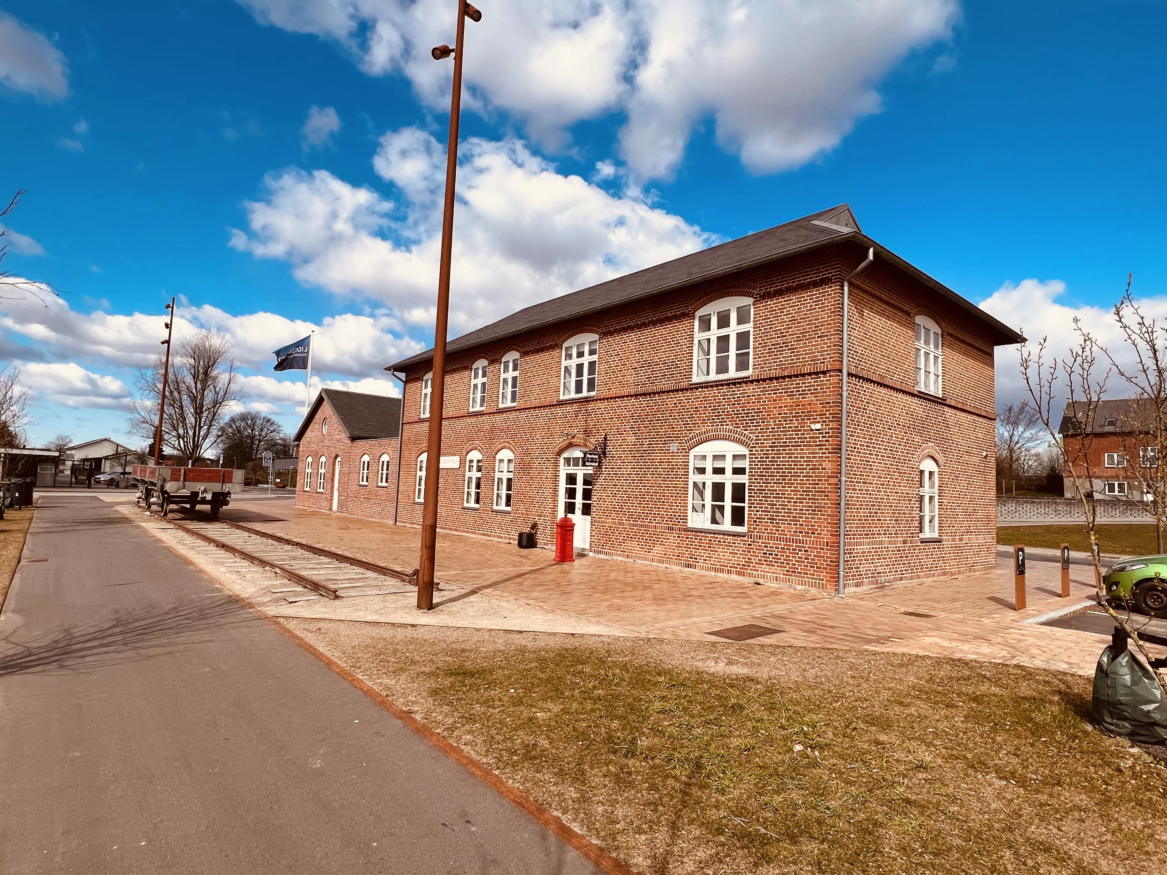 Billede af Brædstrup Station.