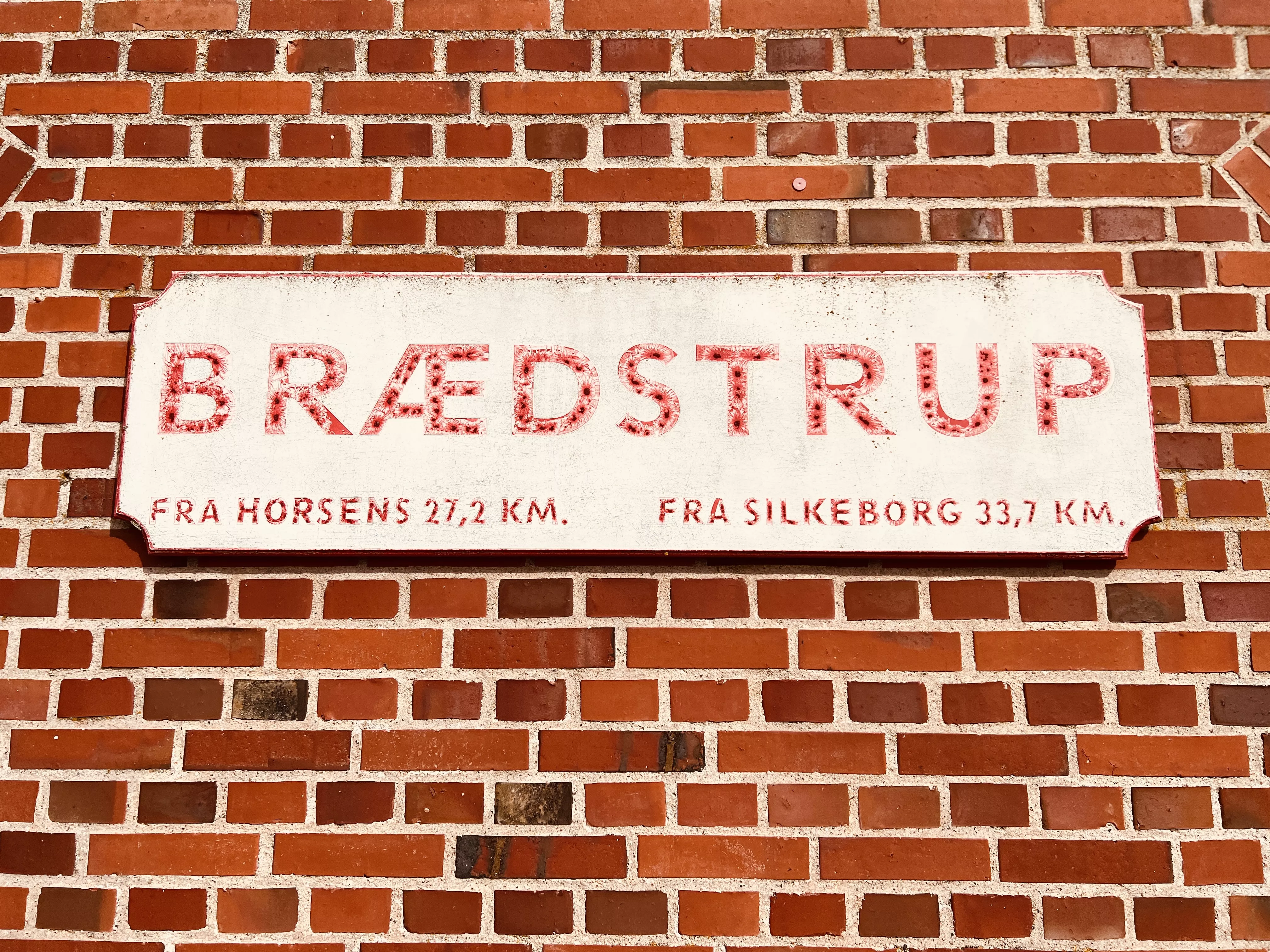 Billede af Brædstrup Station.