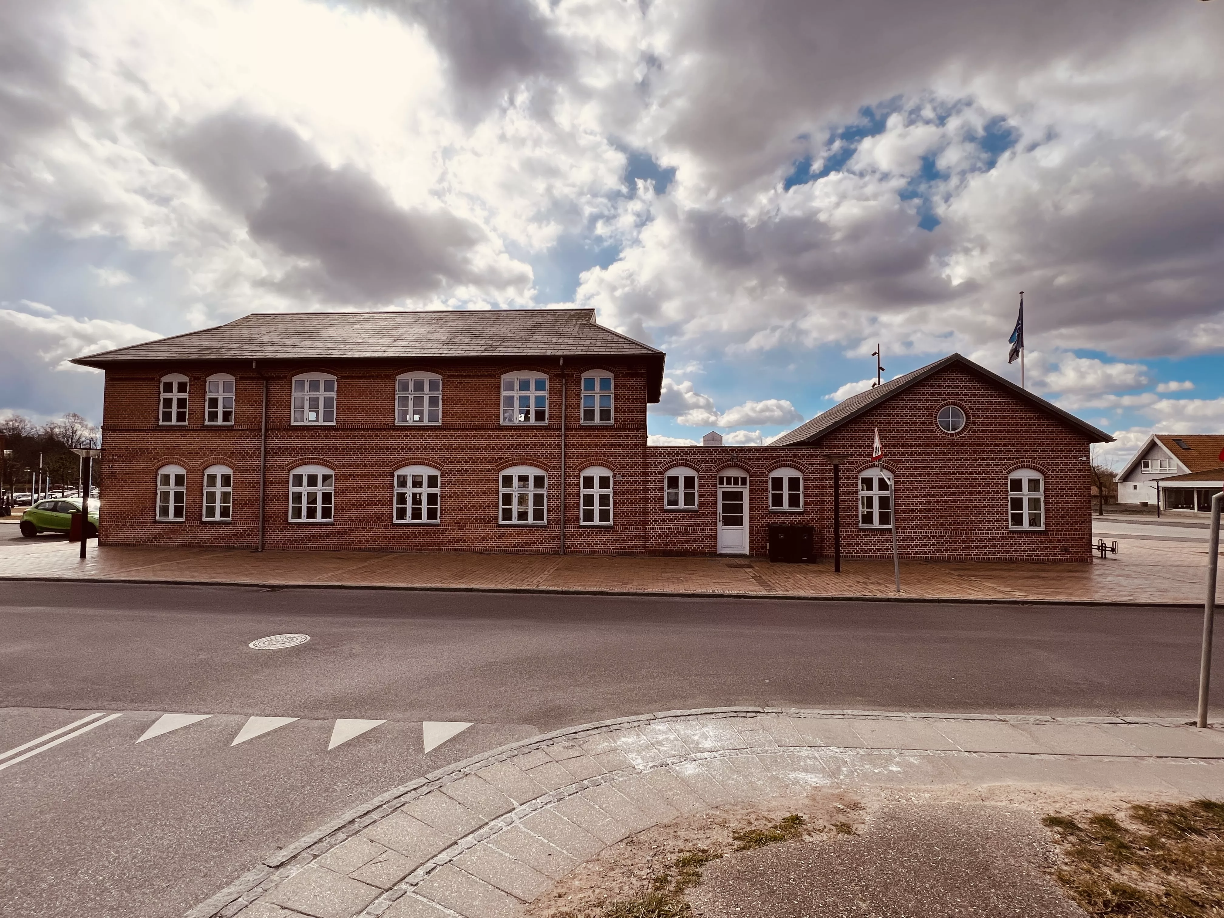 Billede af Brædstrup Station.