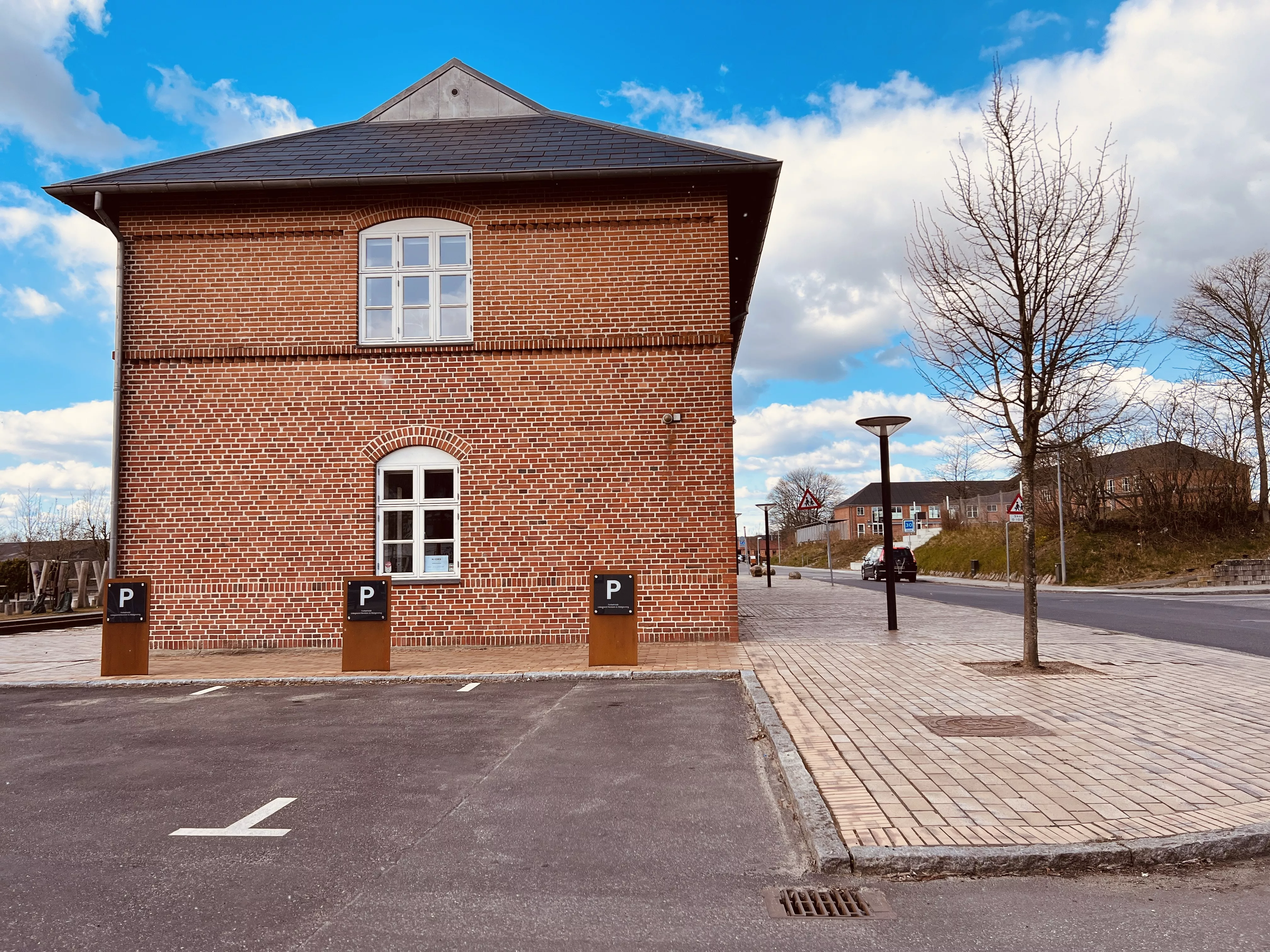 Billede af Brædstrup Station.